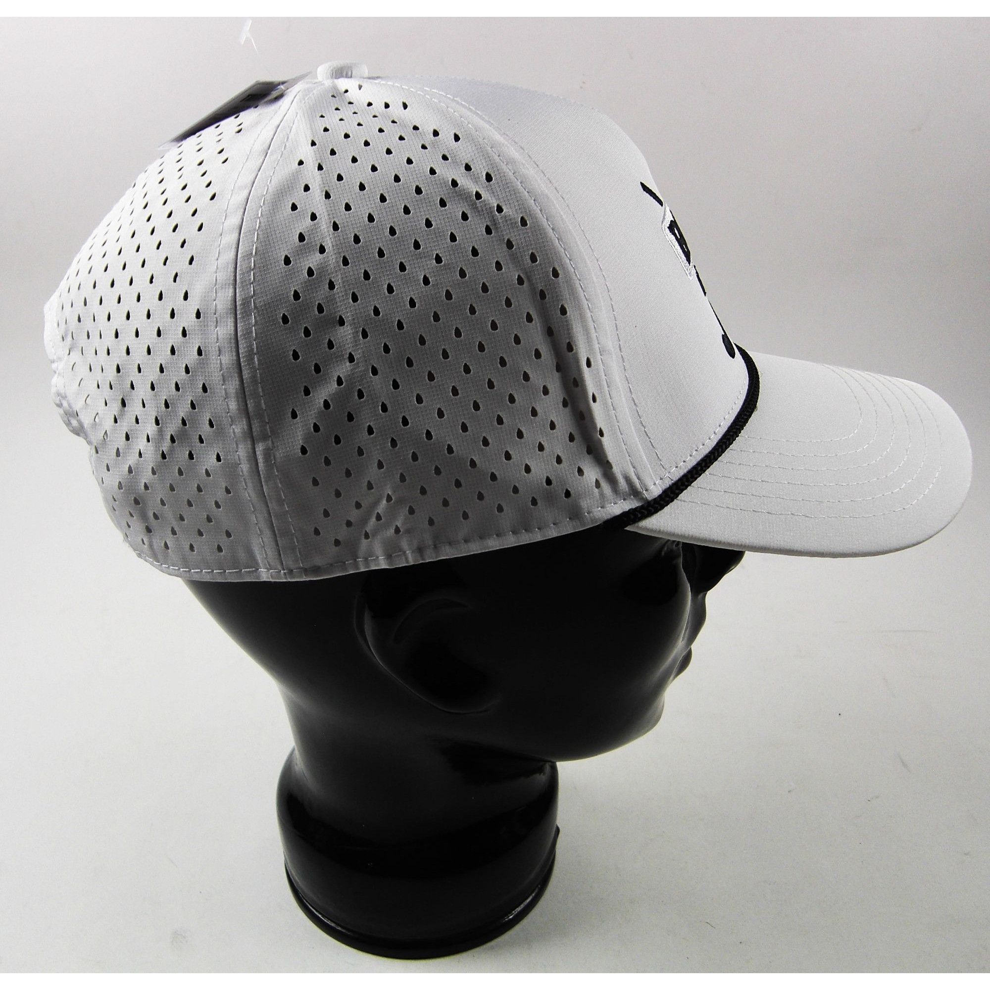 Other Golf Hat Mens Golf Snapback Adjustable Fun Hat White Golfing Size ONE SIZE - 3 Thumbnail