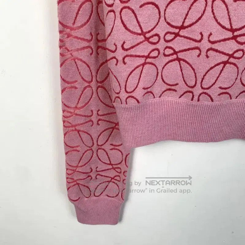 Loewe Loewe Pink Wool Women's Knit Sweater . Size L / US 10 / IT 46 - 4 Thumbnail