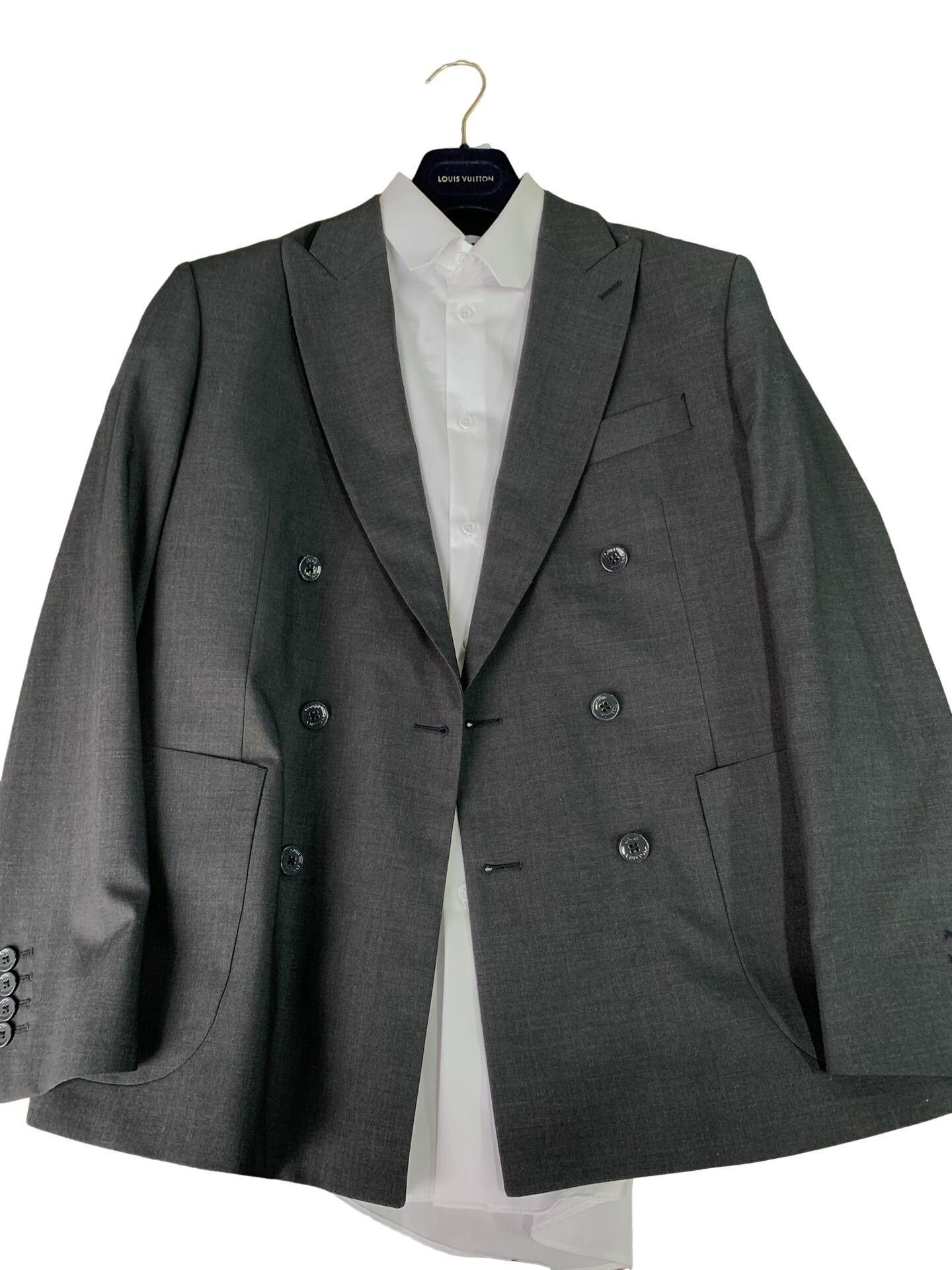 Louis Vuitton Louis Vuitton Uniform Double Breasted Blazer & Shirt 36R Size 36R - 1 Thumbnail