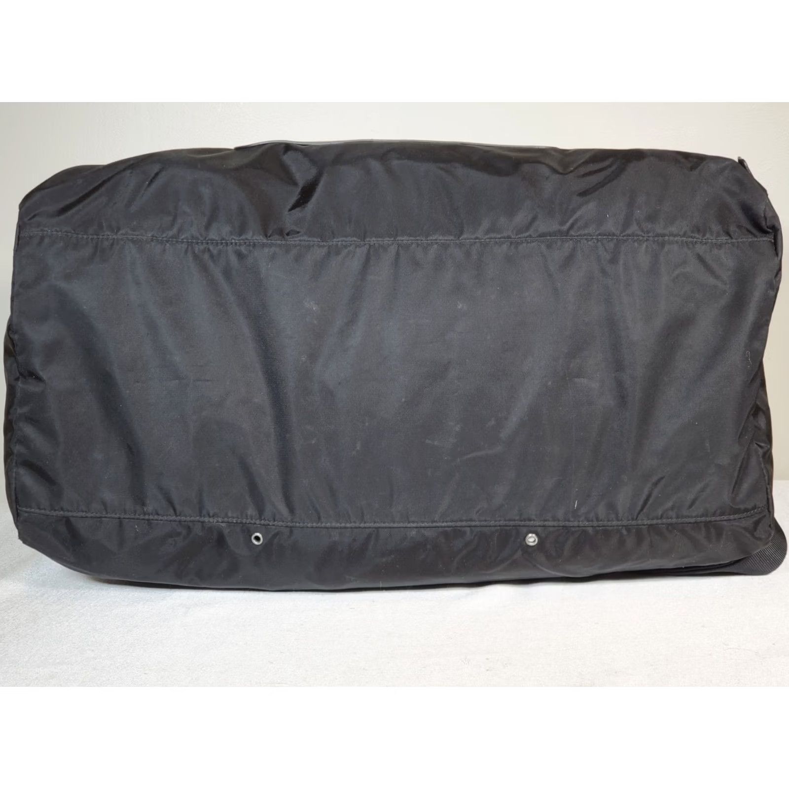 Tumi Tumi Pack-a-Way Duffle Weekender Bag - Black Nylon Leather Shoulder Strap Size US M / EU 48-50 / 2 - 7 Thumbnail