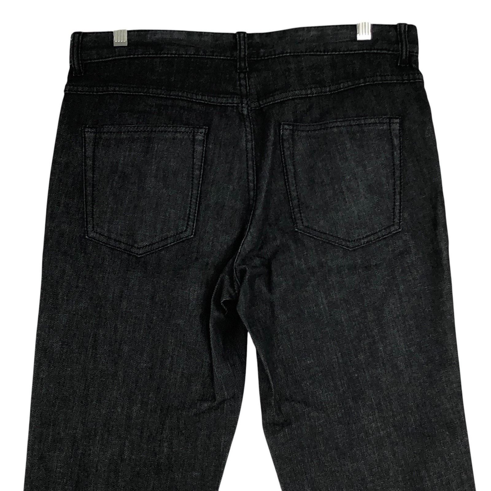 Escada Escada Jeans 38 Black Straight Leg Stretch Pants Modern Fit Size 32" / US 10 / IT 46 - 6 Thumbnail