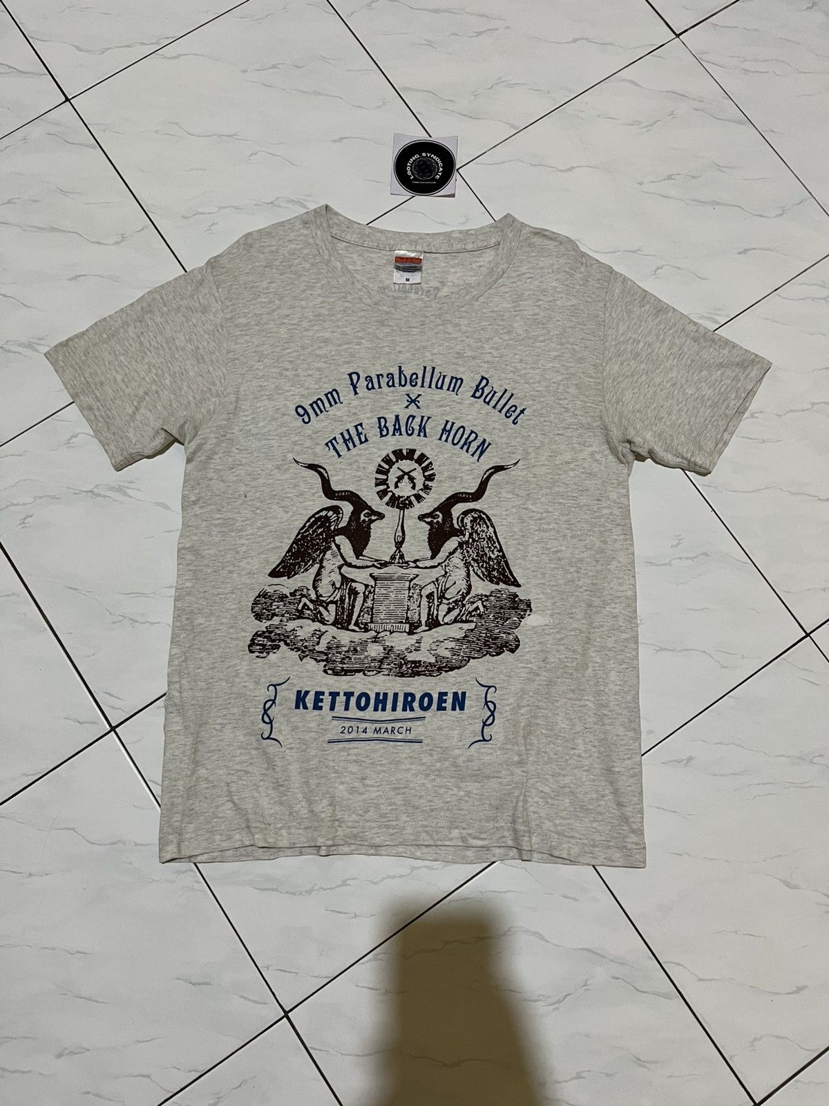 Band Tees 9mm Parabellum Bullet X The Back Horn Tour 2014 Tee Size US M / EU 48-50 / 2 - 2 Thumbnail