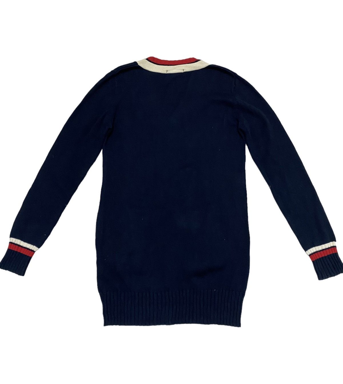 Fred Perry × Vintage Fred Perry V-Neck Knitwear Sweater (C2) Size US S / EU 44-46 / 1 - 3 Thumbnail