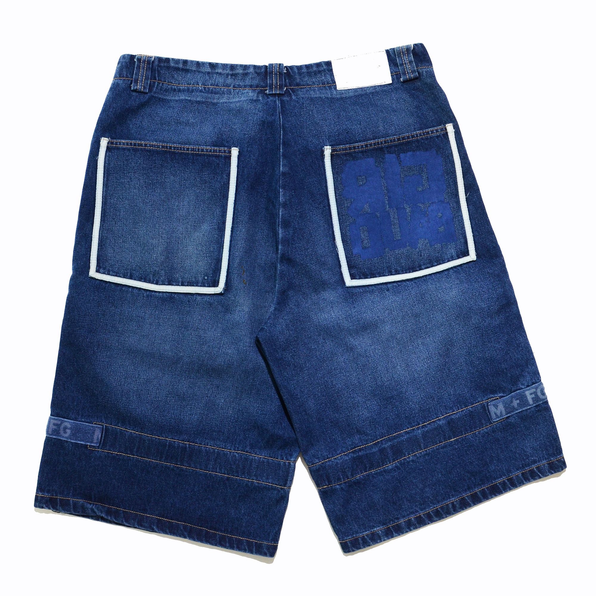Marithe + Francois Girbaud M+FG Jorts Heavy Duty W38 Y2K Hiphop 2006 Craft Size US 38 / EU 54 - 2 Thumbnail