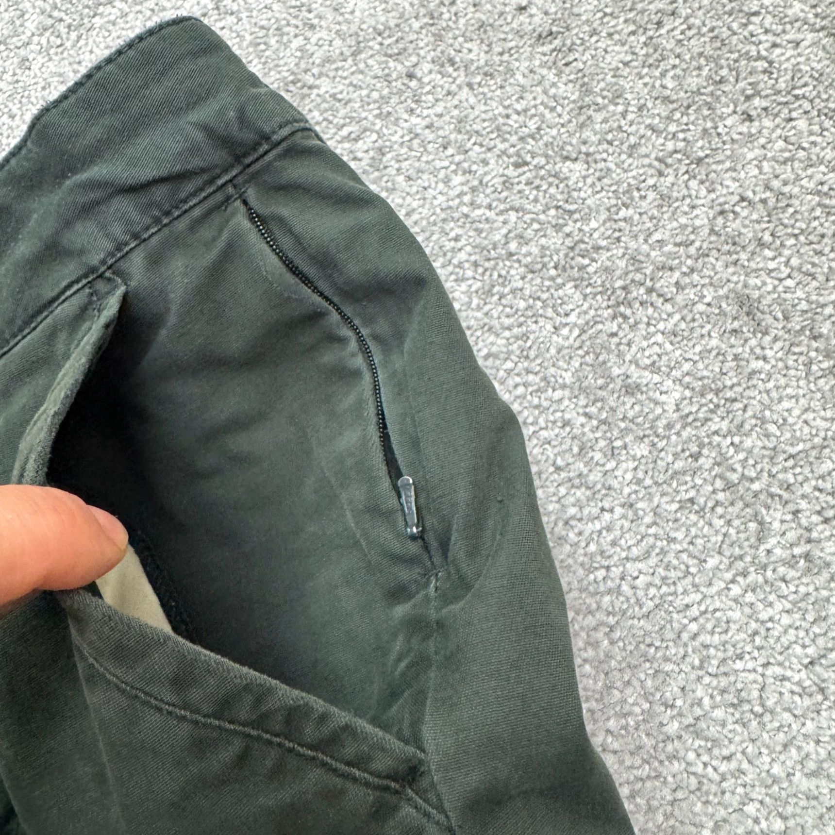 Roark Roark Chino Pants Mens 32 Dark Green Flat Front Zip Pocket Straight Leg Casual.jpg Size US 32 / EU 48 - 3 Thumbnail