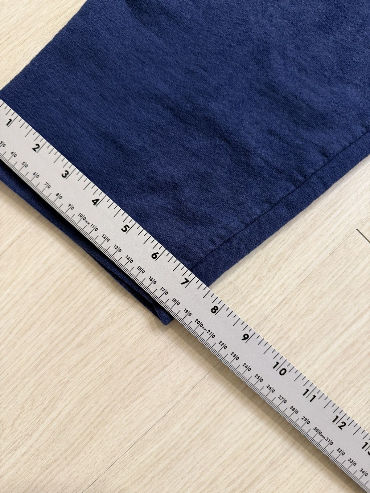 Hanes Hanes 90’s Blue Cotton Sweatpants Size US 32 / EU 48 - 5 Thumbnail
