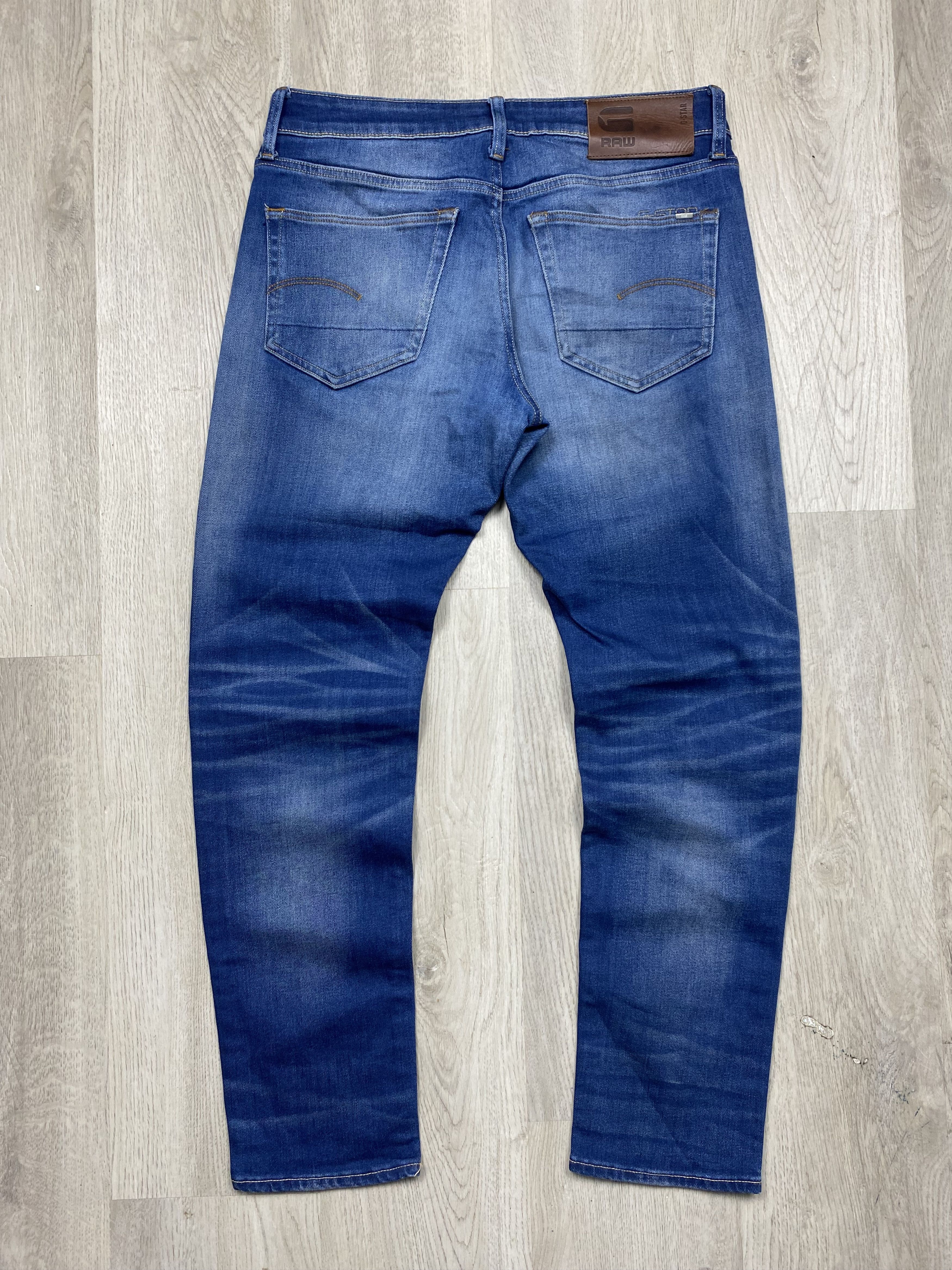 G-Star G Star Raw 3301 Vintage Mens Denim Pants Jeans Slim Size US 30 / EU 46 - 1 Thumbnail
