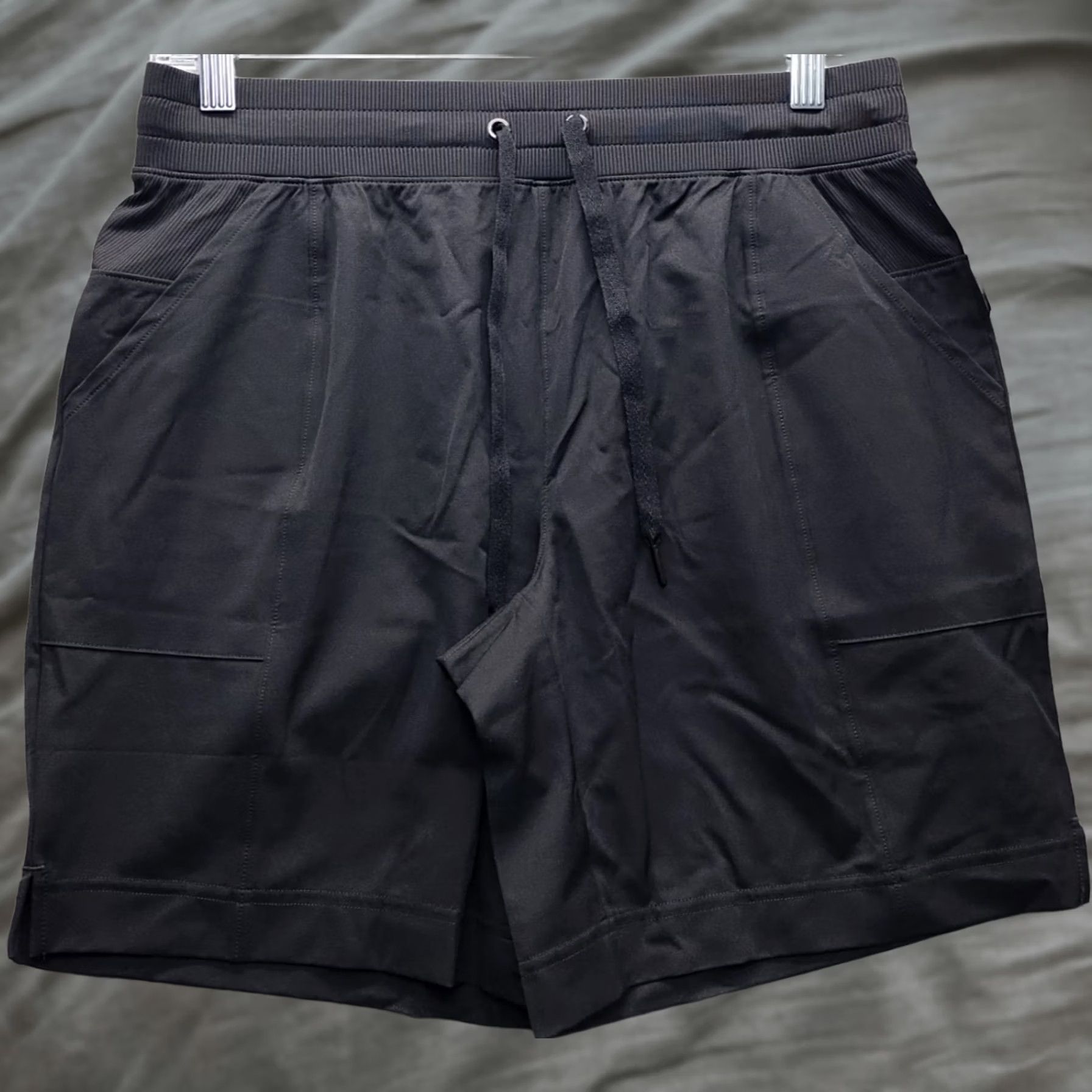 Vintage Ideology Fitness Shorts Womens Size S Black Woven Comfort Elastic Drawstring Waist Size 28" / US 6 / IT 42 - 1 Thumbnail