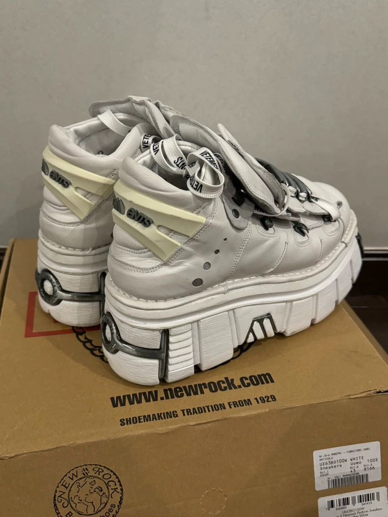 Vetements Vetements White sneakers shoes 2502-Nextarrow Size US 10 / EU 43 - 4 Thumbnail