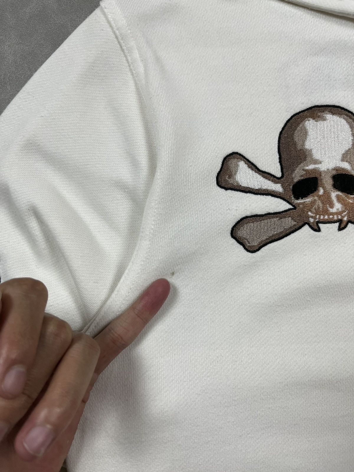 Japanese Brand Beambition skull zip hoodie Size US L / EU 52-54 / 3 - 16 Thumbnail