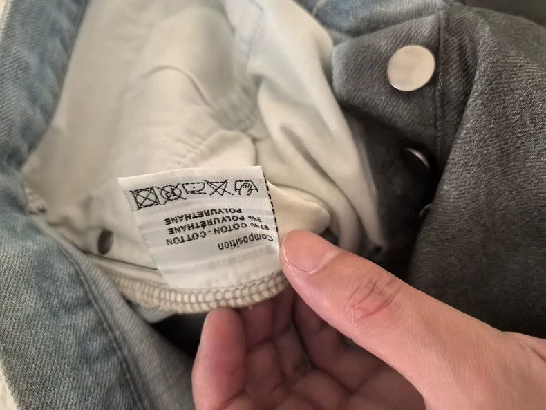 Dior Dior Homme Brush Gray Coated Straight Denim Pants-2506 Size US 28 / EU 44 - 5 Thumbnail