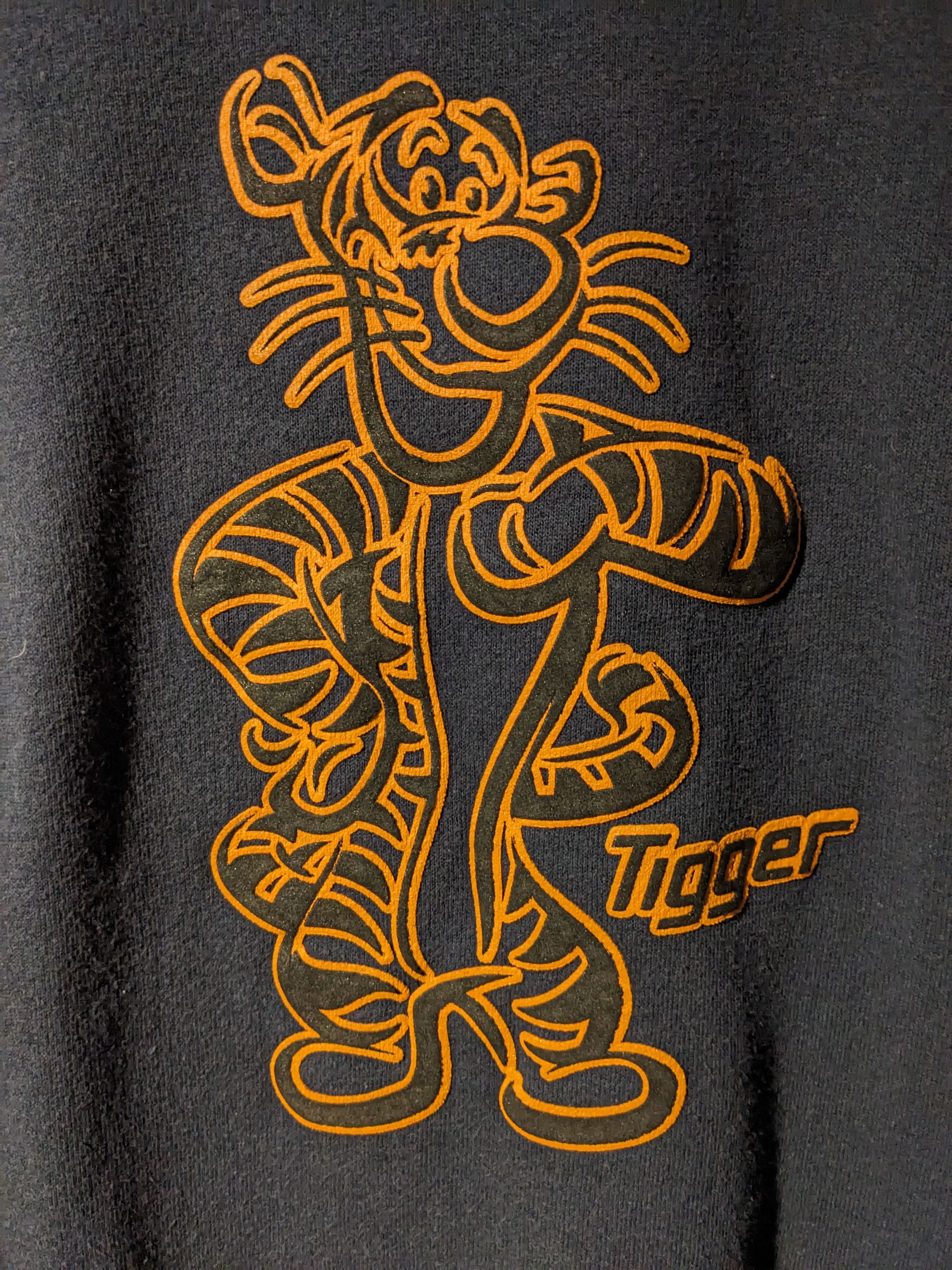 Disney × Vintage Vintage 90s Disney Tigger Winnie the Pooh Large Sweatshirt Size US L / EU 52-54 / 3 - 2 Thumbnail