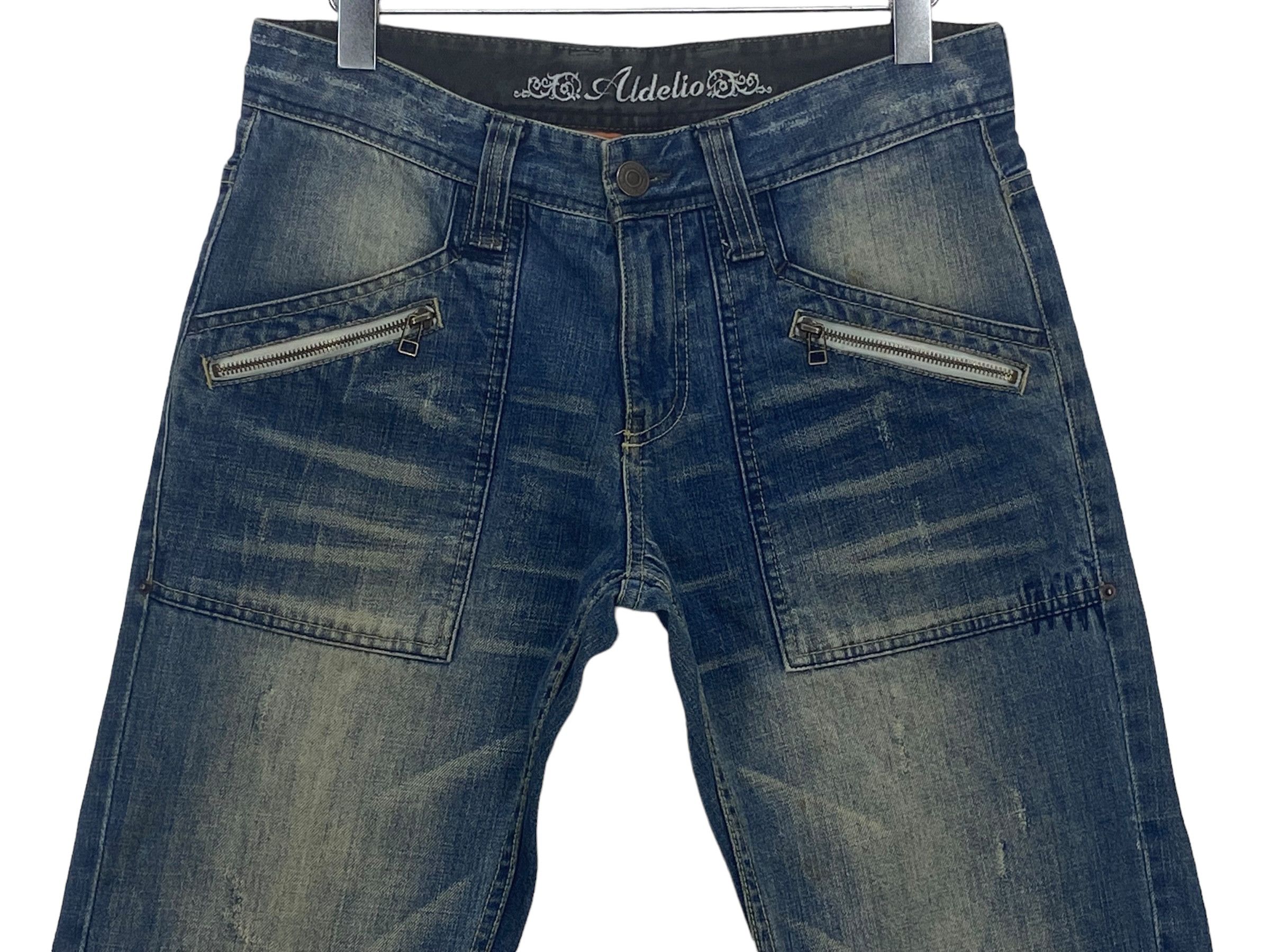 Japanese Brand Adelio Jeans Baker Pocket Japanese Brand Size US 31 - 3 Thumbnail