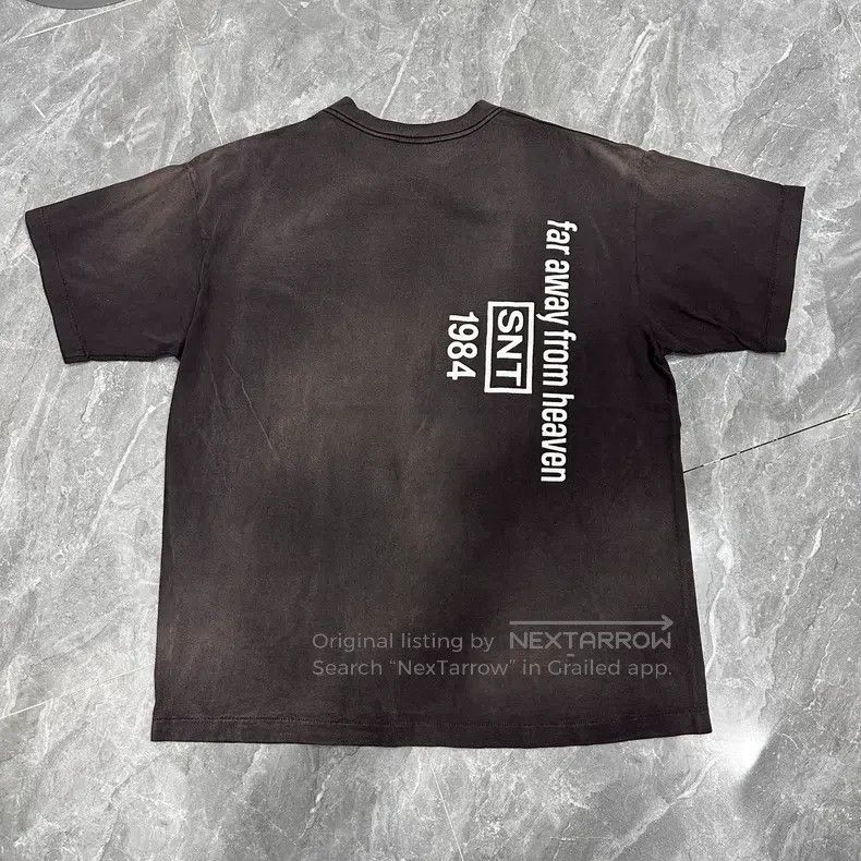 Saint Michael Saint Michael Black washed swirl nine-tooth nail rake shor Size US XL / EU 56 / 4 - 2 Thumbnail