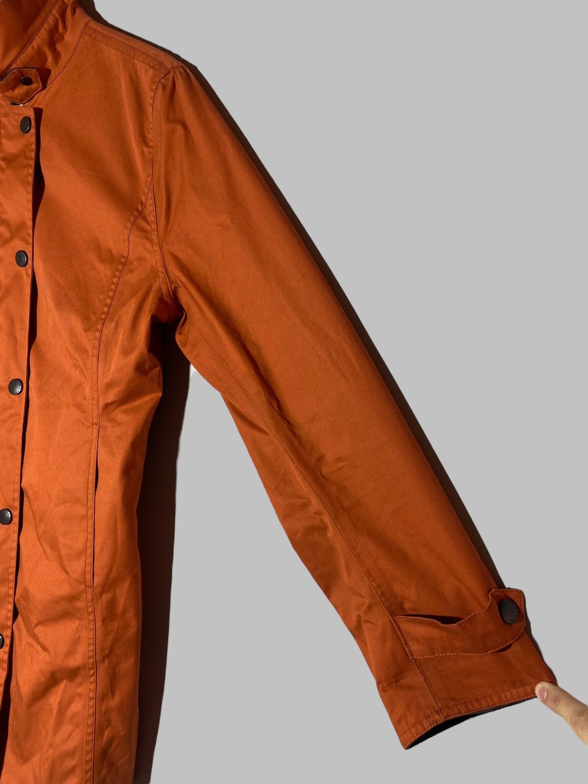 Barbour Barbour Newmarket Jacket Women’s Orange Color Size 10 Size M / US 6-8 / IT 42-44 - 12 Thumbnail