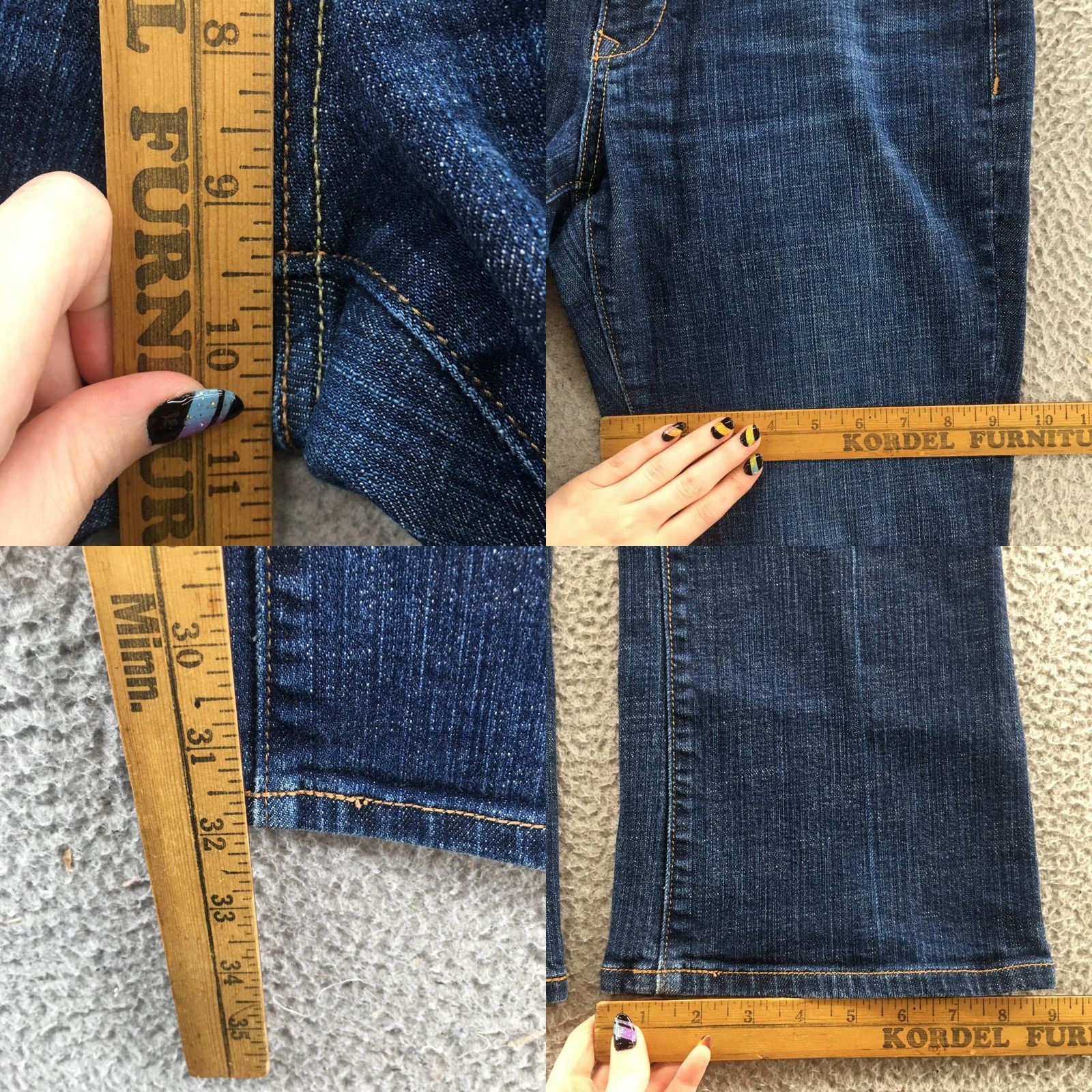 Old Navy Old Navy Jeans Womens 8R The Sweetheart Bootcut Blue Denim Zip Regular 34x32 5-Pocket Classic Vintage No Size 30" / US 8 / IT 44 - 8 Thumbnail