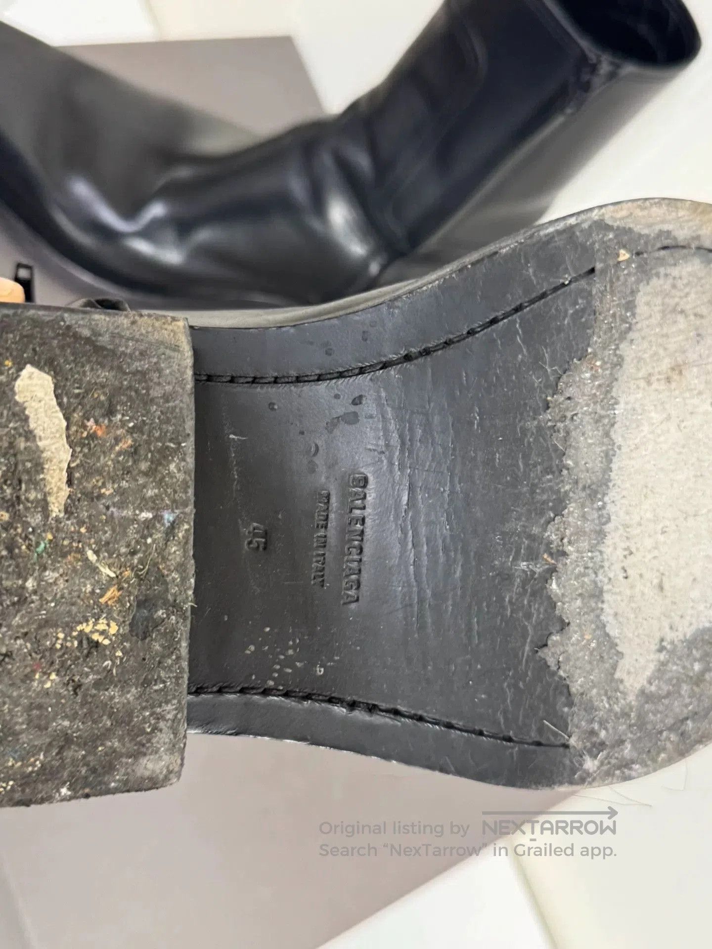 Balenciaga Balenciaga Santiago Square Toe Chelsea Boots. Size US 11 / EU 44 - 3 Thumbnail
