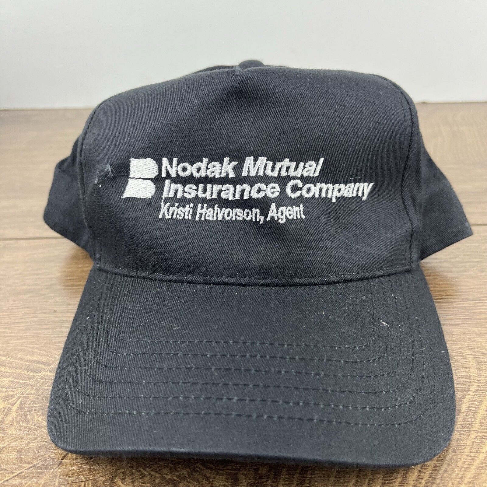 Other Nodak Mutual Insurance Hat Black Cap Hat Adjustable Hat Blac Size ONE SIZE - 5 Thumbnail