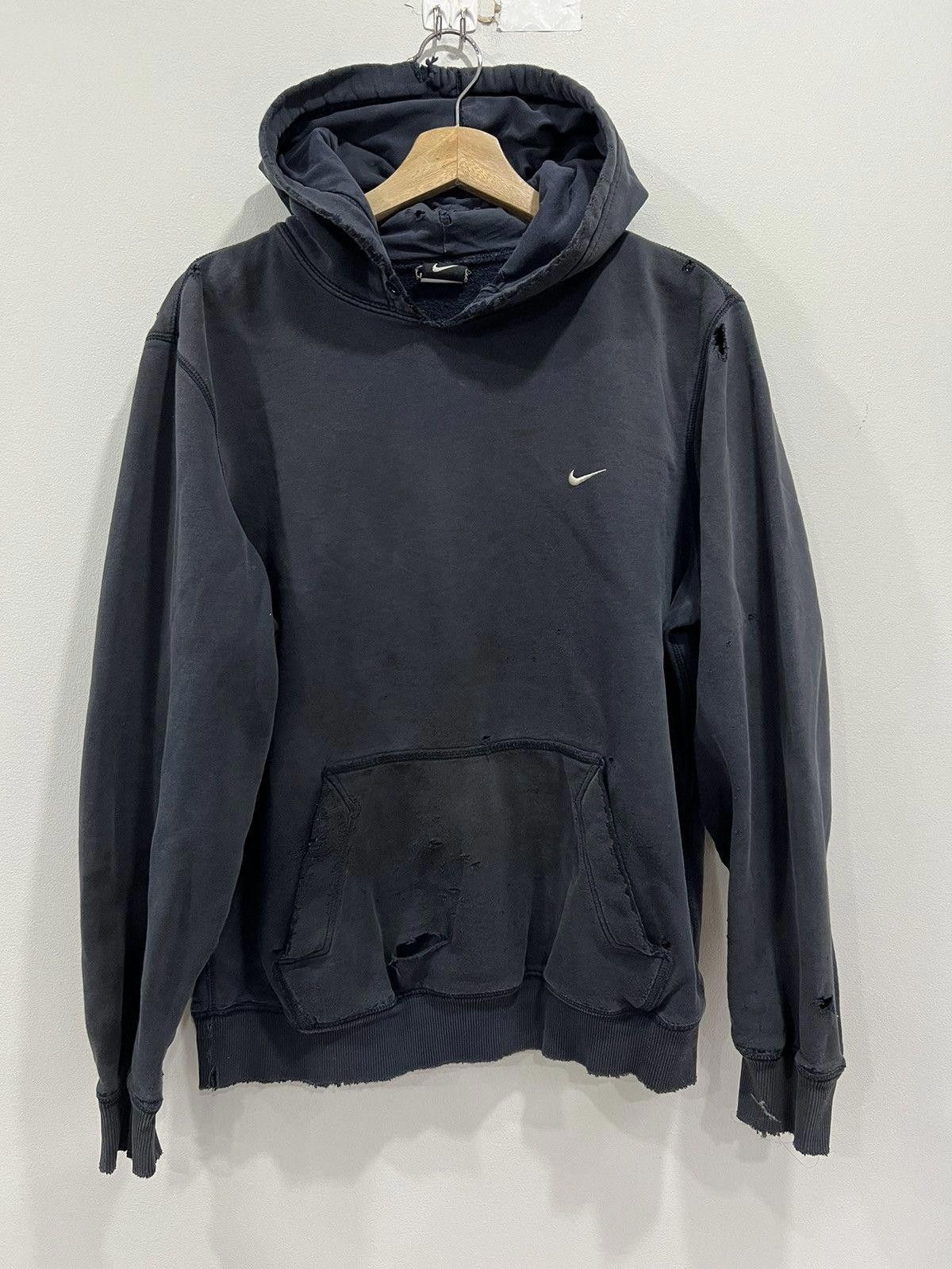 Nike Vintage Nike Hoodie sweater thrashed large Size US L / EU 52-54 / 3 - 1 Thumbnail