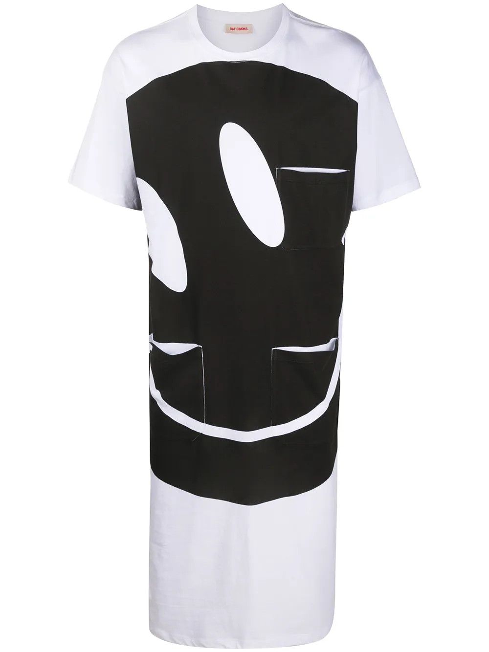 Raf Simons o1y0325 Crewneck T-Shirt in Black/White Size US XS / EU 42 / 0 - 1 Thumbnail