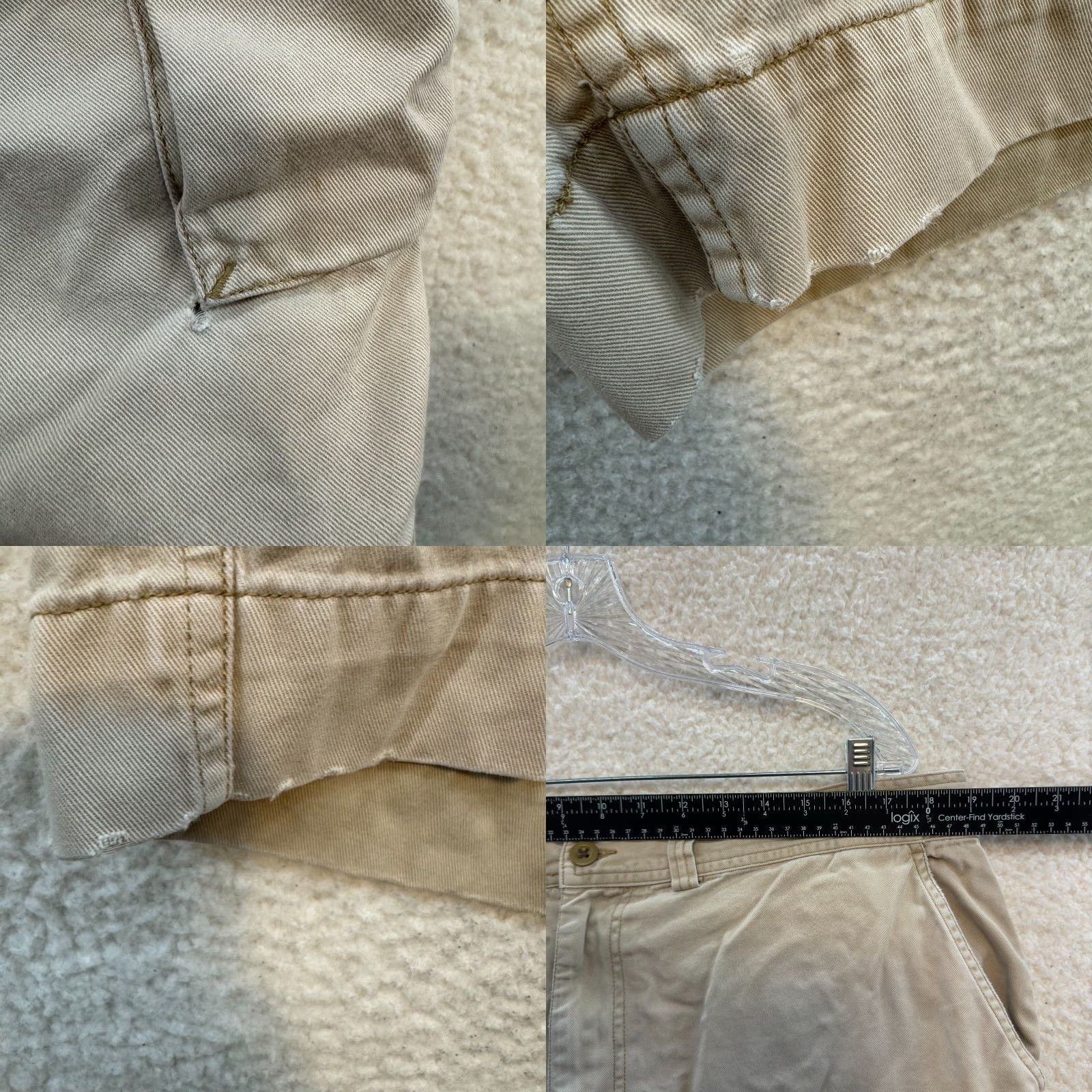 Polo Ralph Lauren VINTAGE Polo Ralph Lauren Cargo Shorts Mens 38 Beige Military Utility Tan Khaki Size US M / EU 48-50 / 2 - 8 Thumbnail