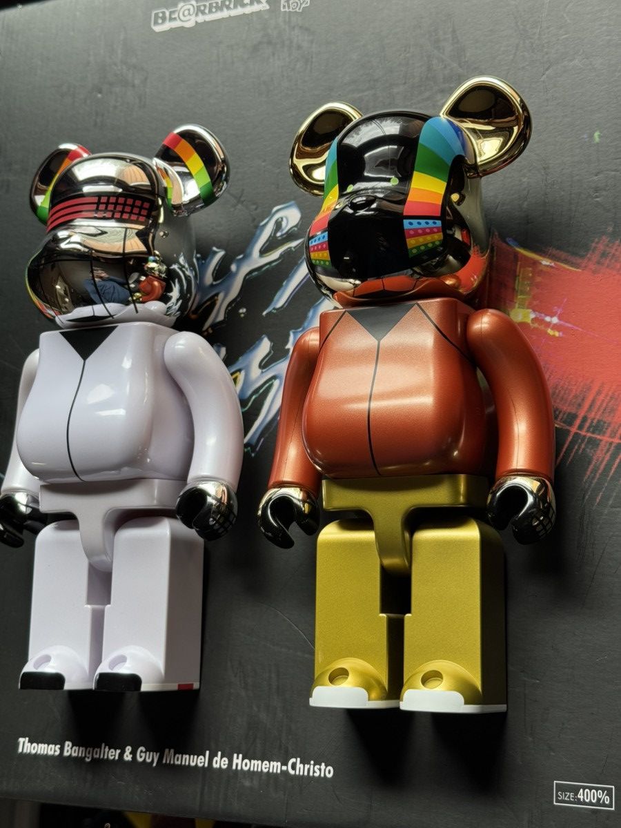 Medicom Toy Medicom BE@RBRICK 400% Daft Punk Size ONE SIZE - 1 Thumbnail