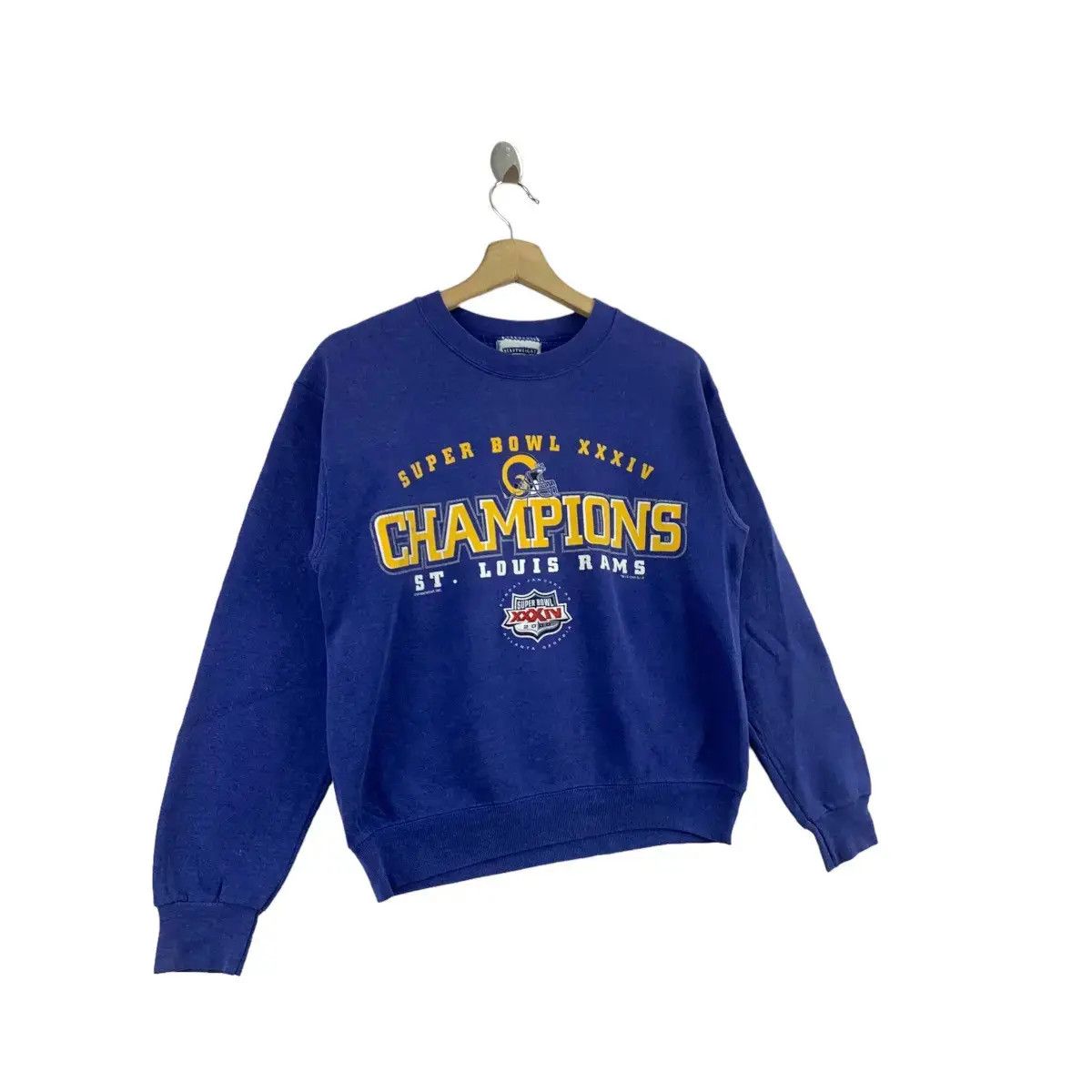 NFL Vintage 2000 SUPER BOWL CHAMPION St. Louis Rams Size L / US 10 / IT 46 - 2 Thumbnail