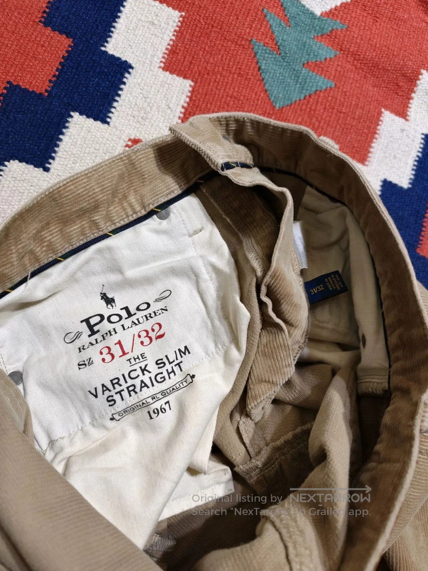 RRL Ralph Lauren Polo Ralph Lauren Corduroy Boots Pants. Size US 31 - 7 Thumbnail