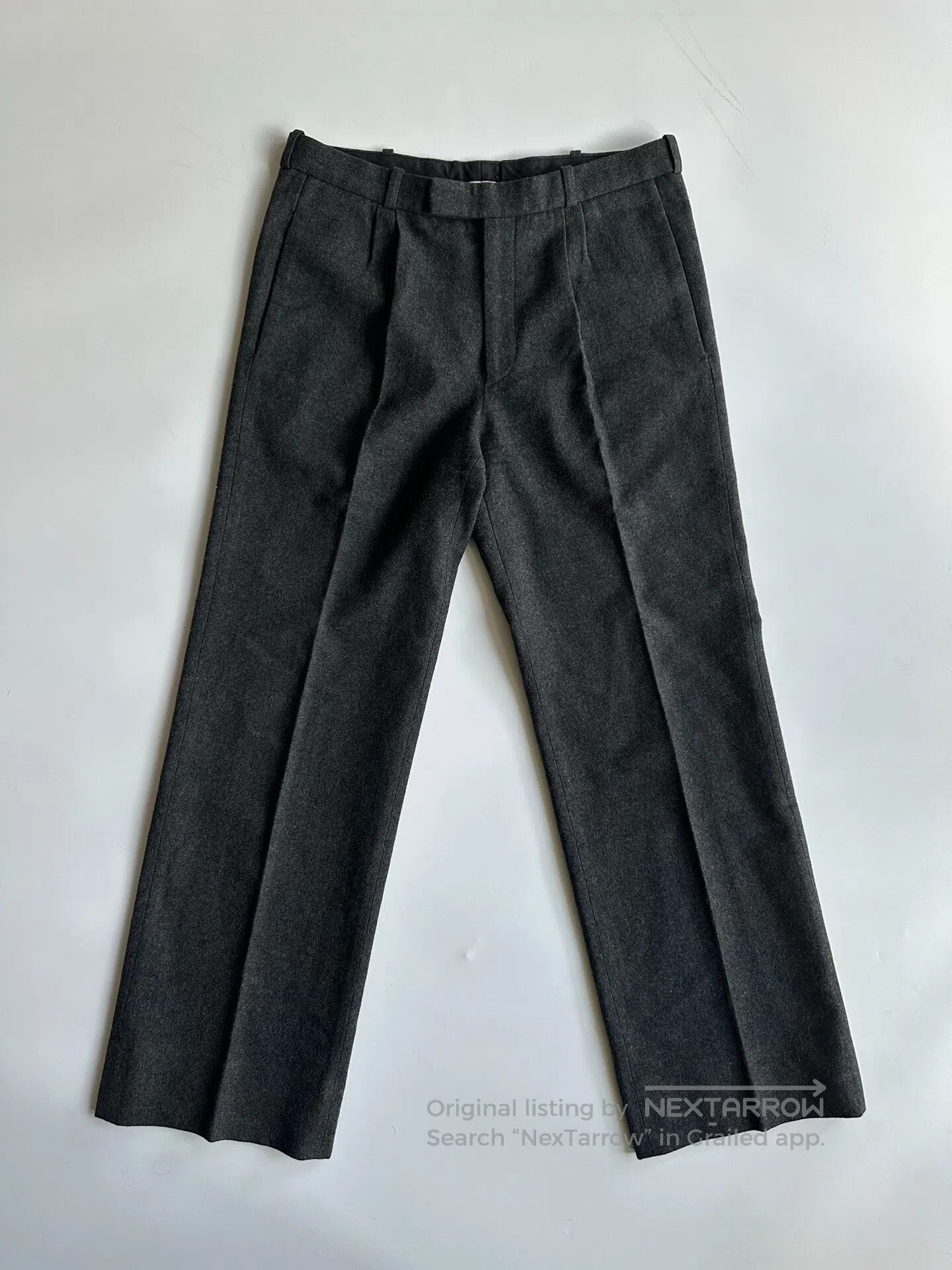 Raf Simons RAF SIMONS 99AW Wool Trousers| Size US 32 / EU 48 - 2 Thumbnail