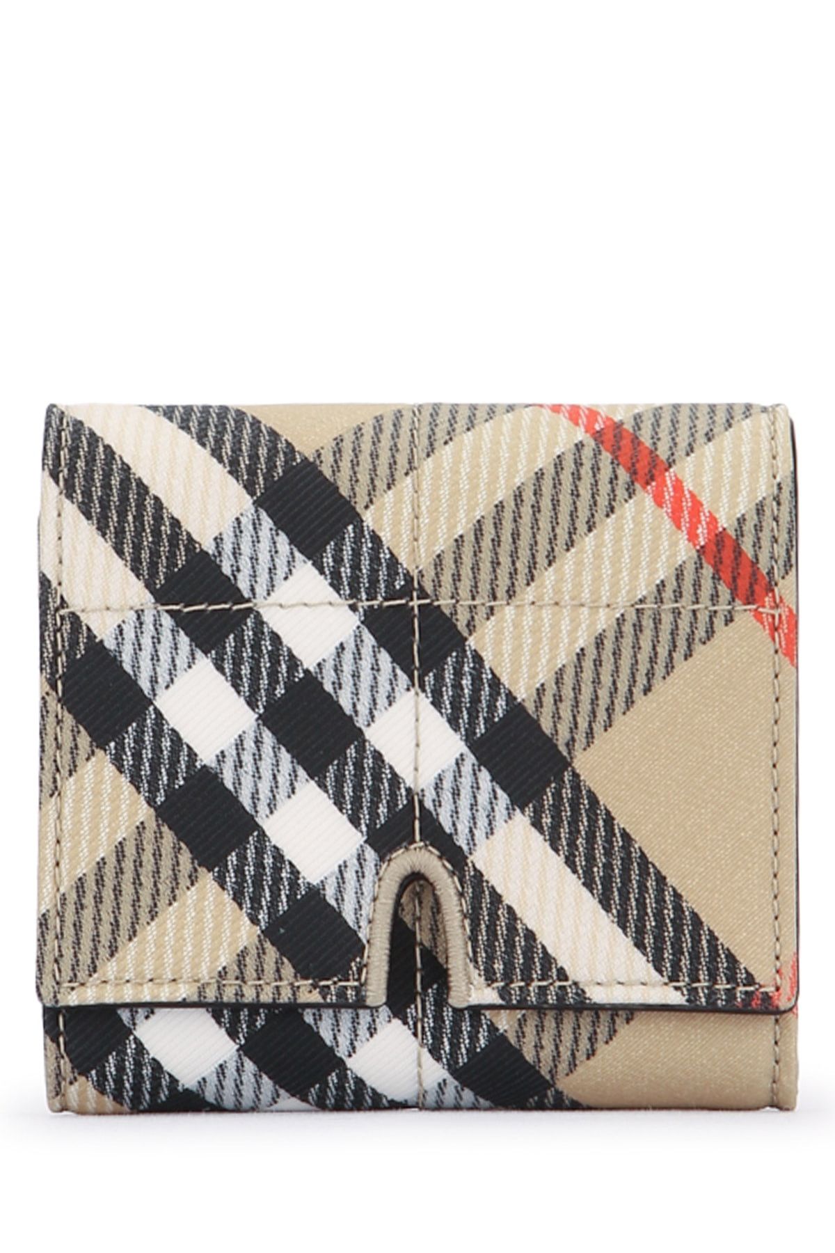 Burberry Ls Snip Compact Wallet Cj1 Size ONE SIZE - 1 Thumbnail