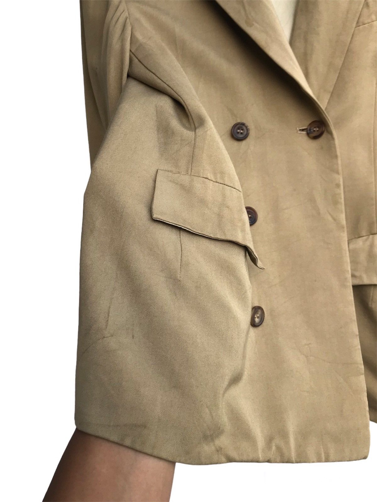 Y's Unisex Y’s For Living Double Breasted Coat Size US S / EU 44-46 / 1 - 9 Thumbnail