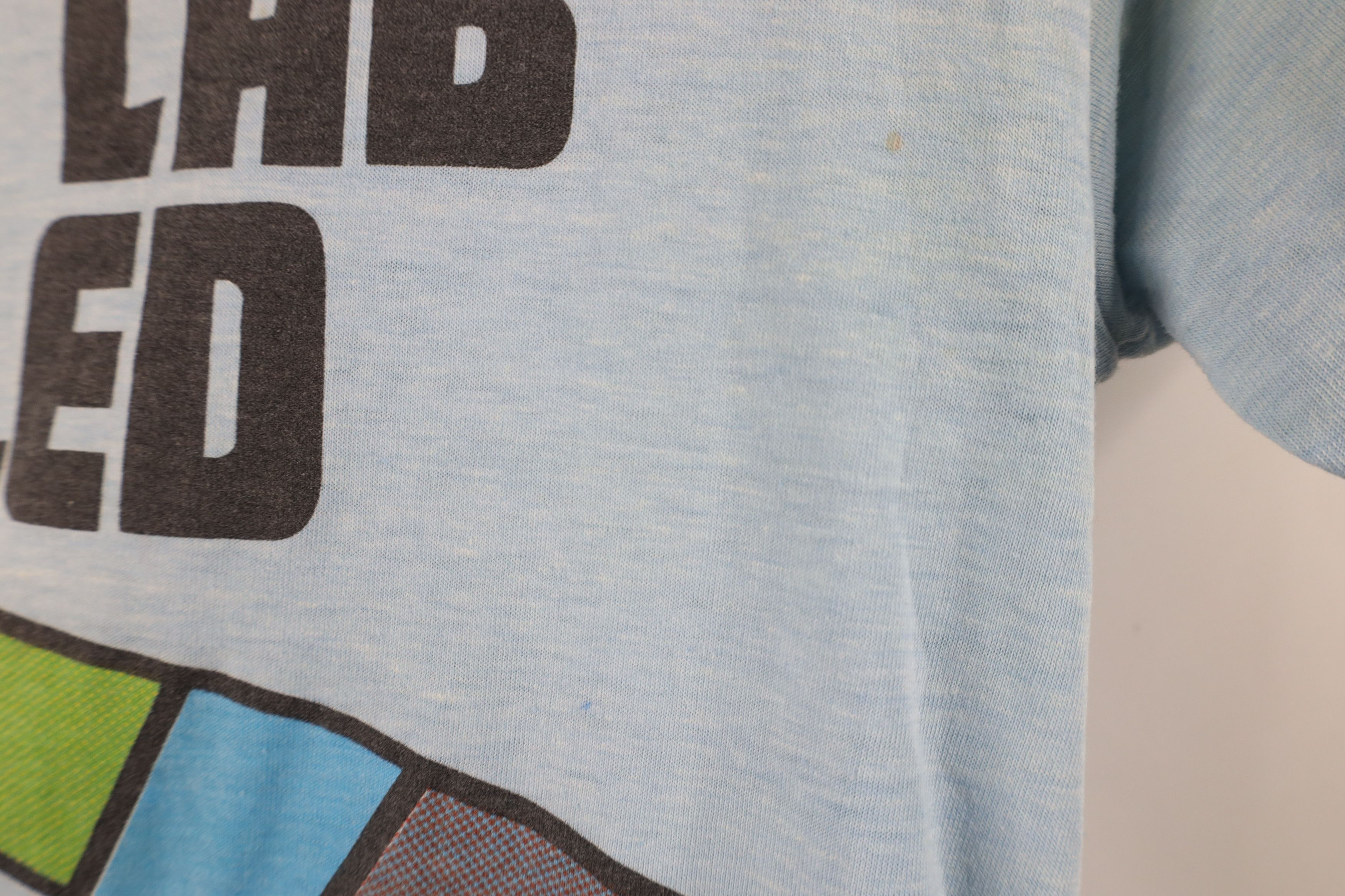 Vintage Vintage 80s Called Your Brain Is Ready LSD Acid T-Shirt USA Size S / US 4 / IT 40 - 7 Thumbnail