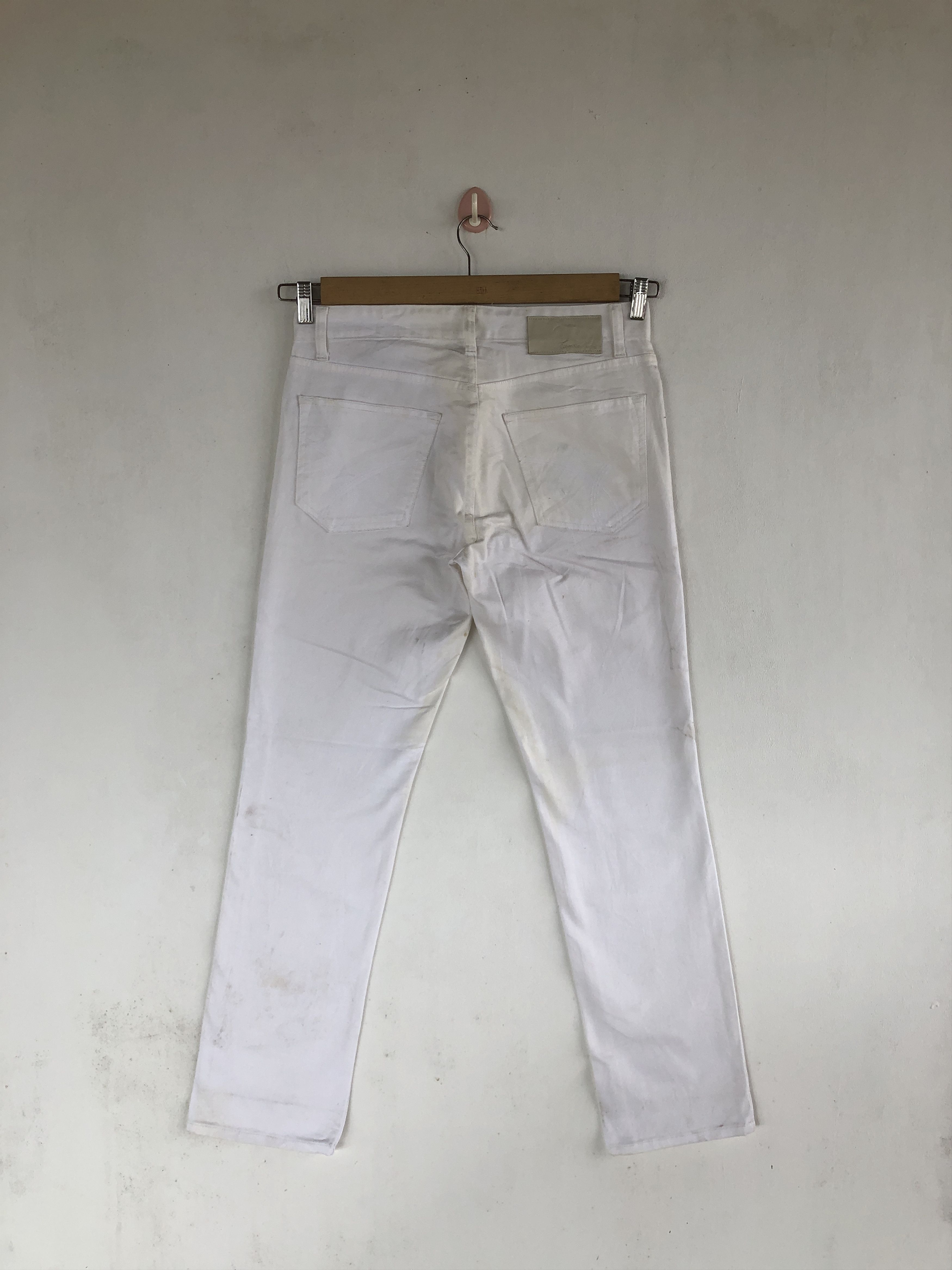 Calvin Klein Vintage Y2K Calvin Klein Jeans White Calvin Klein Denim Size US 32 / EU 48 - 2 Thumbnail