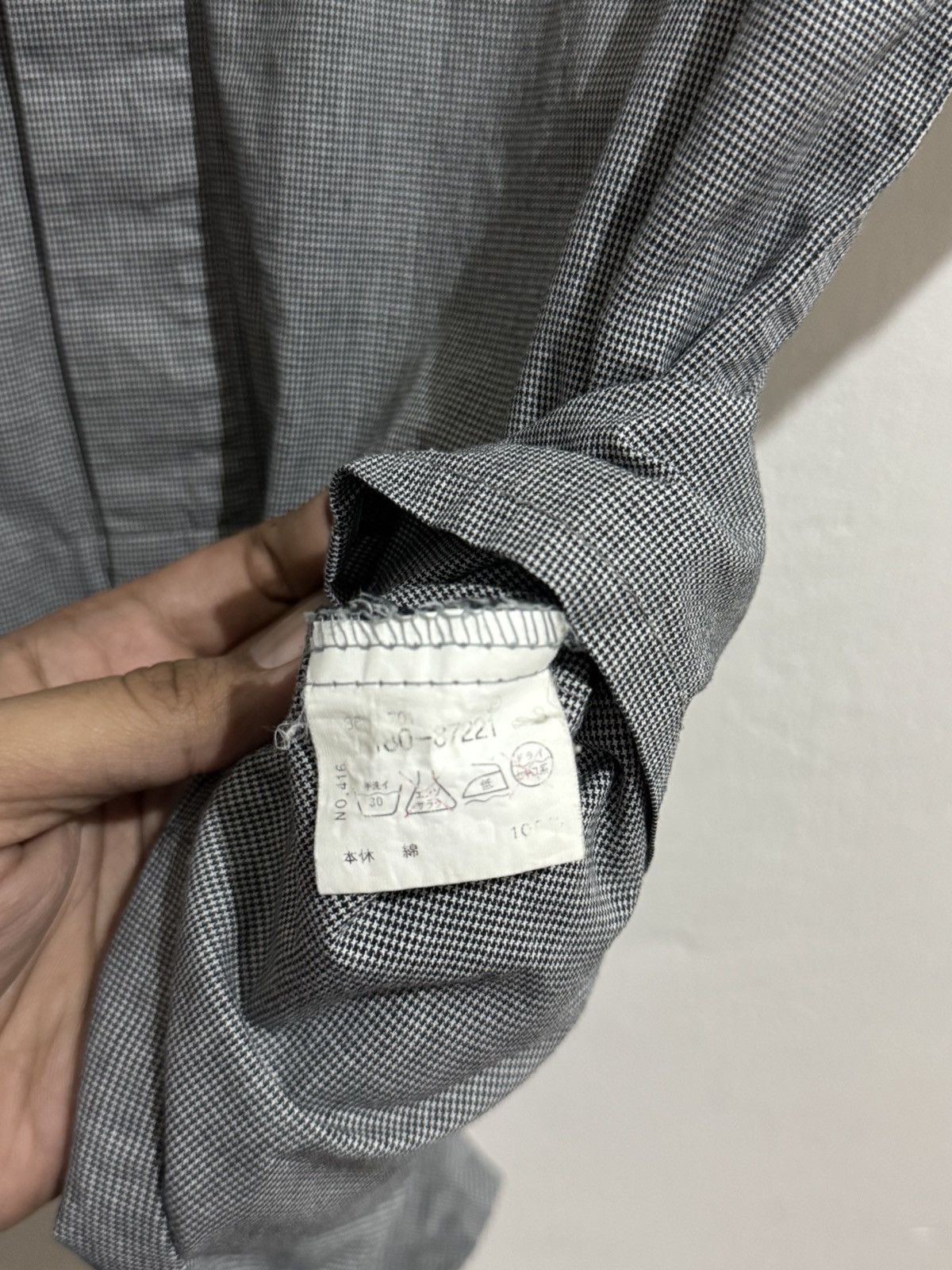 Maison MIHARA YASUHIRO Miharayasuhiro Buckle Back Avant Garde Shirt Size L / US 10 / IT 46 - 8 Thumbnail
