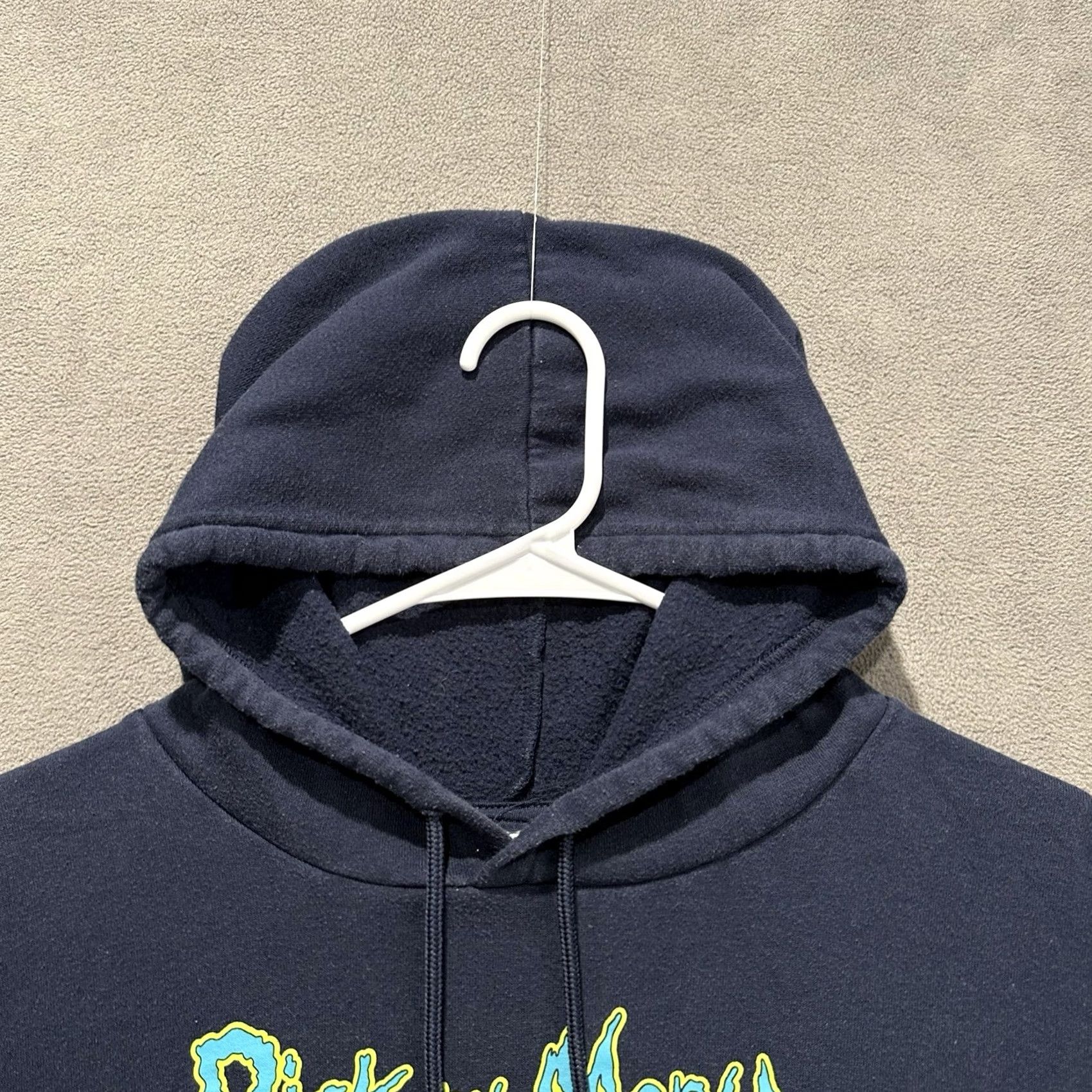 Vintage Rick and Morty Sweatshirt Mens XL Navy Blue Cartoon Pullover Adult Swim Fleece Size US XL / EU 56 / 4 - 4 Thumbnail