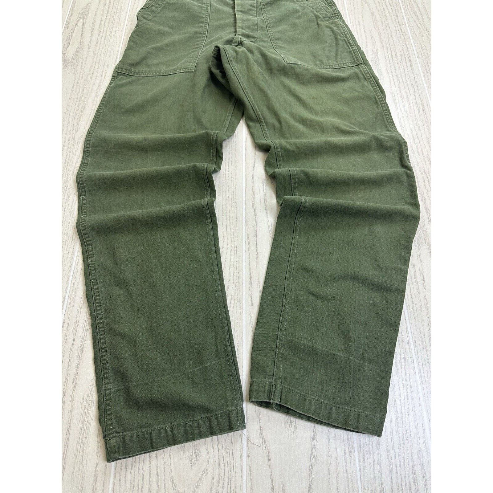 Vintage Vintage 70s OG 107 Military Pants Size US 28 / EU 44 - 2 Thumbnail