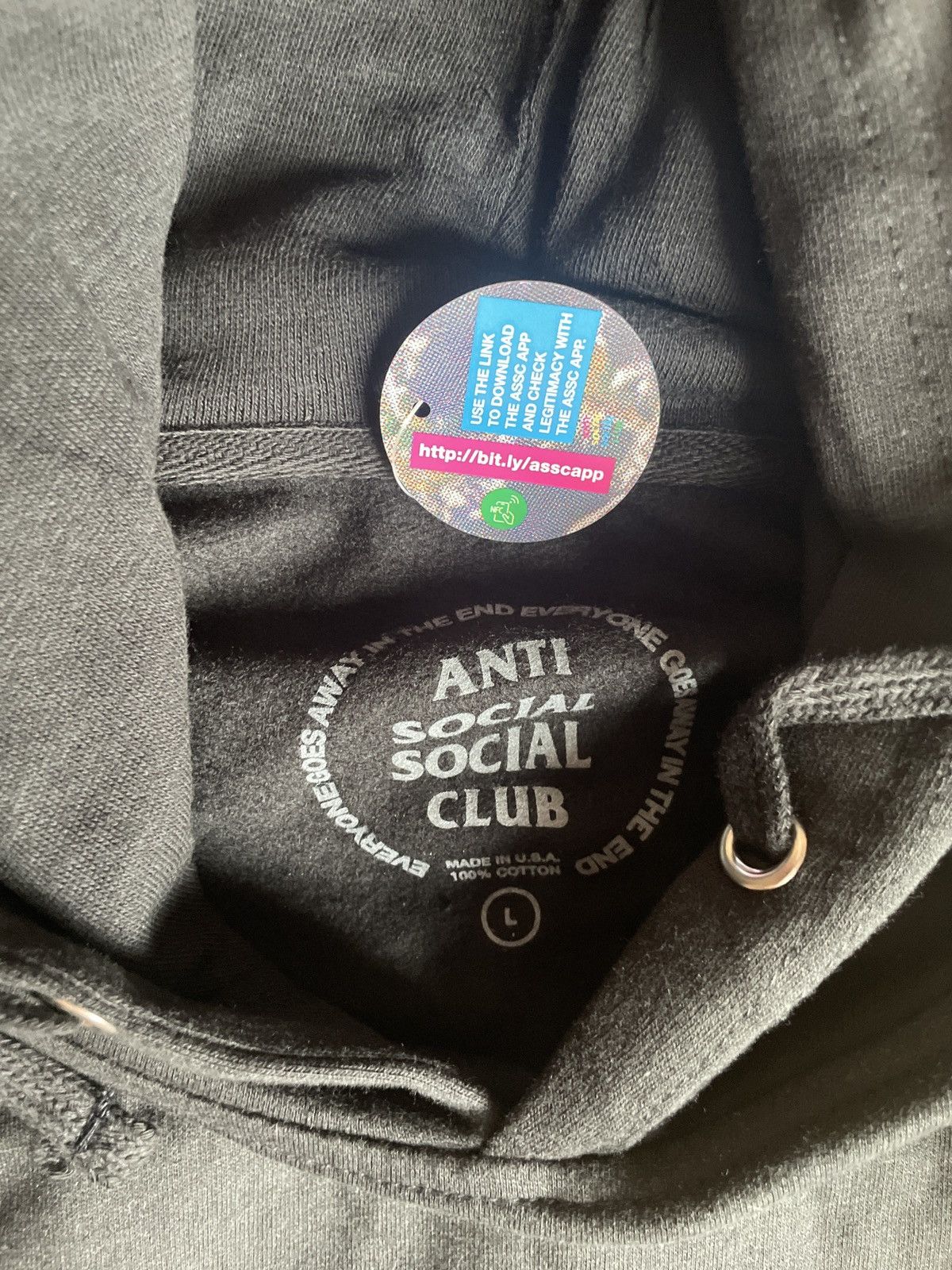 Anti Social Social Club × Undefeated Anti Social Social Club x Undefeated Black Hoodie Size US L / EU 52-54 / 3 - 4 Thumbnail