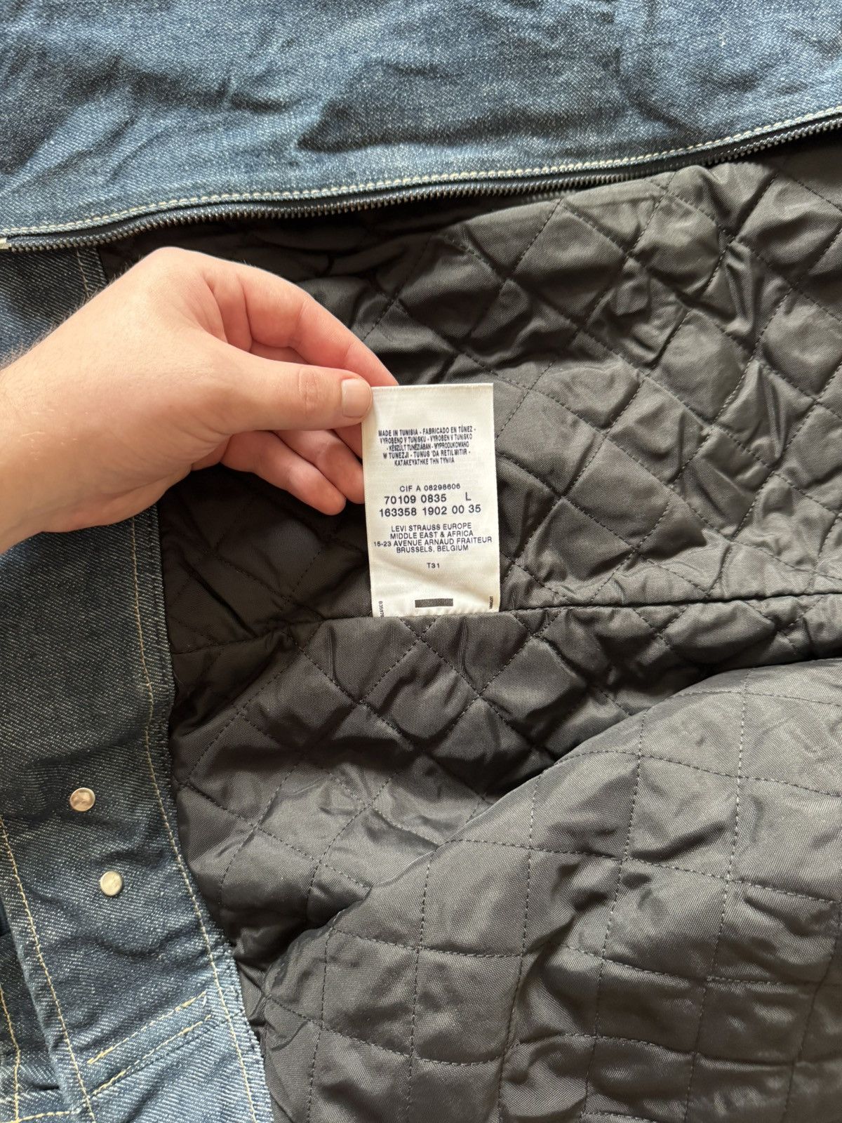 Levi's Vintage Clothing Vintage Levis Engineered Denim Jacket Size US M / EU 48-50 / 2 - 7 Thumbnail
