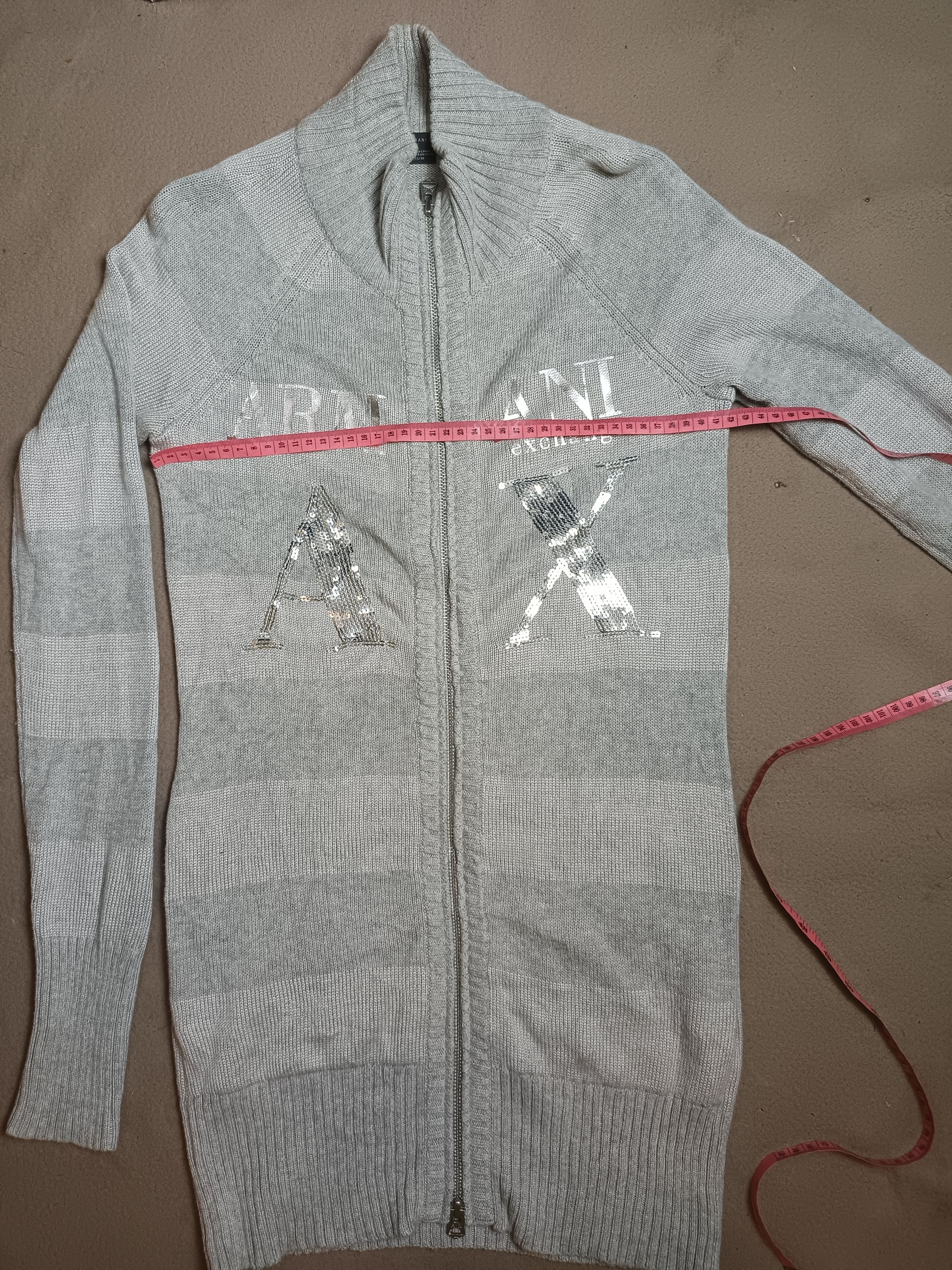 Armani Exchange AX Armani Exchange Knitted Zipper Sweater Size XS / US 0-2 / IT 36-38 - 5 Thumbnail