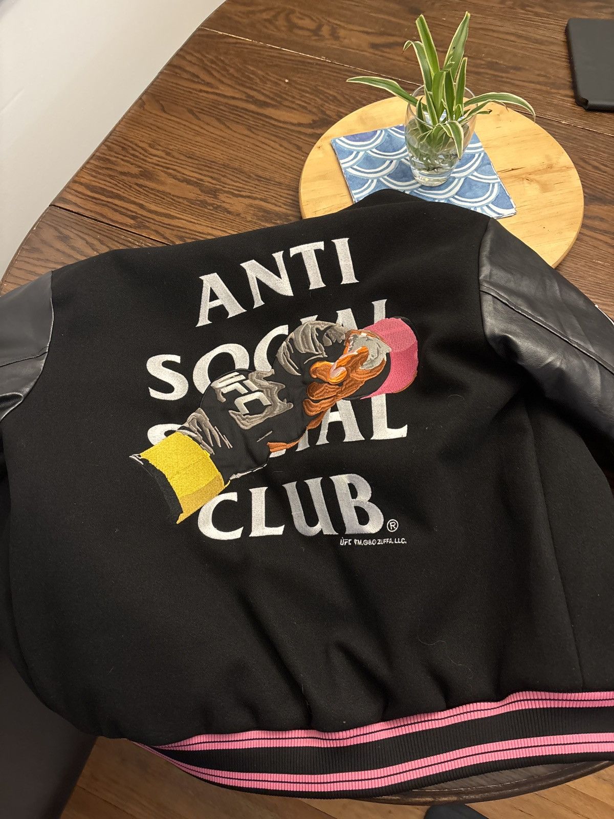 Anti Social Social Club Anti Social Social Club x UFC VARSITY JACKET Size US XL / EU 56 / 4 - 2 Thumbnail