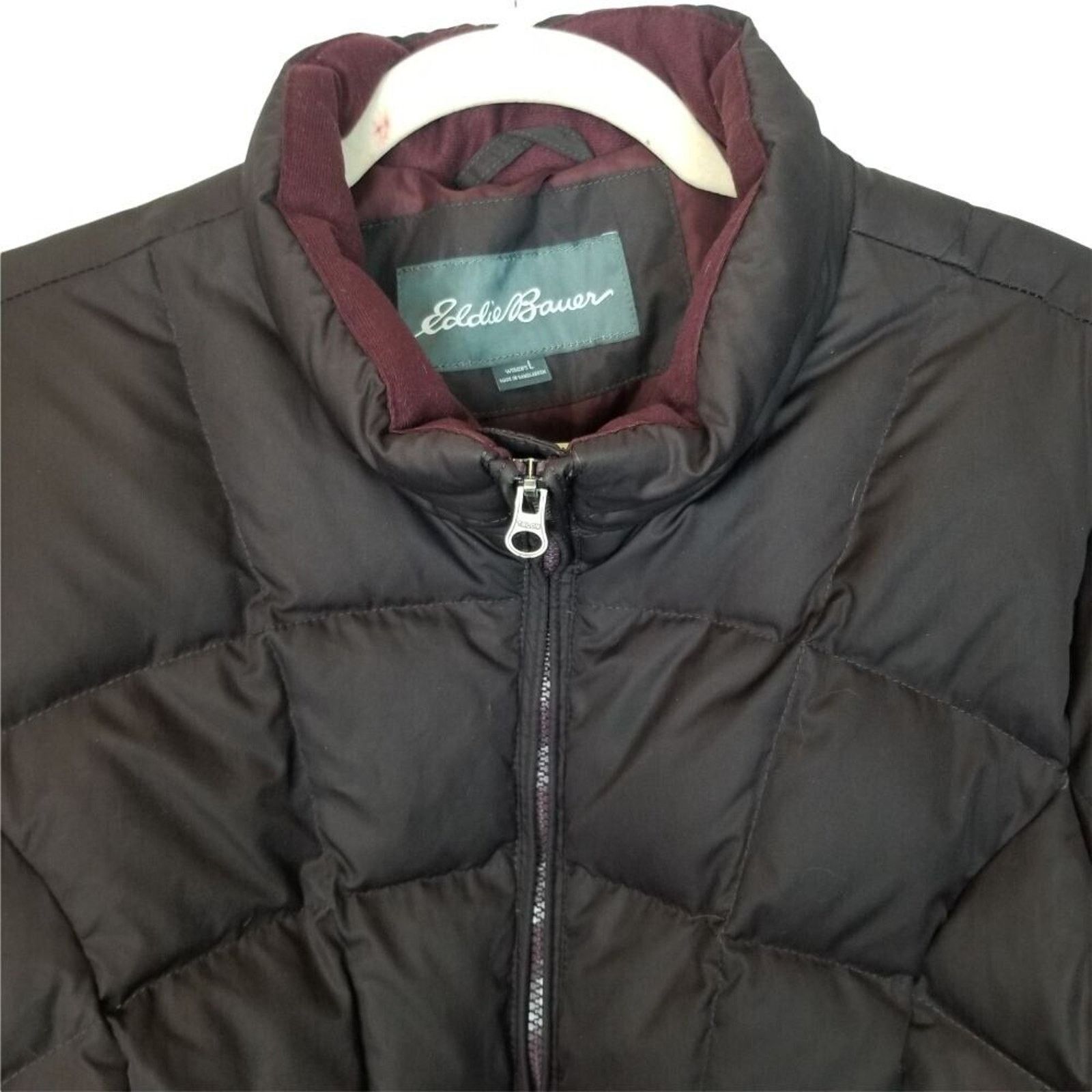 Eddie Bauer Eddie Bauer Womens Down Puffer Jacket Full Zip L 650 Fill Size L / US 10 / IT 46 - 2 Thumbnail