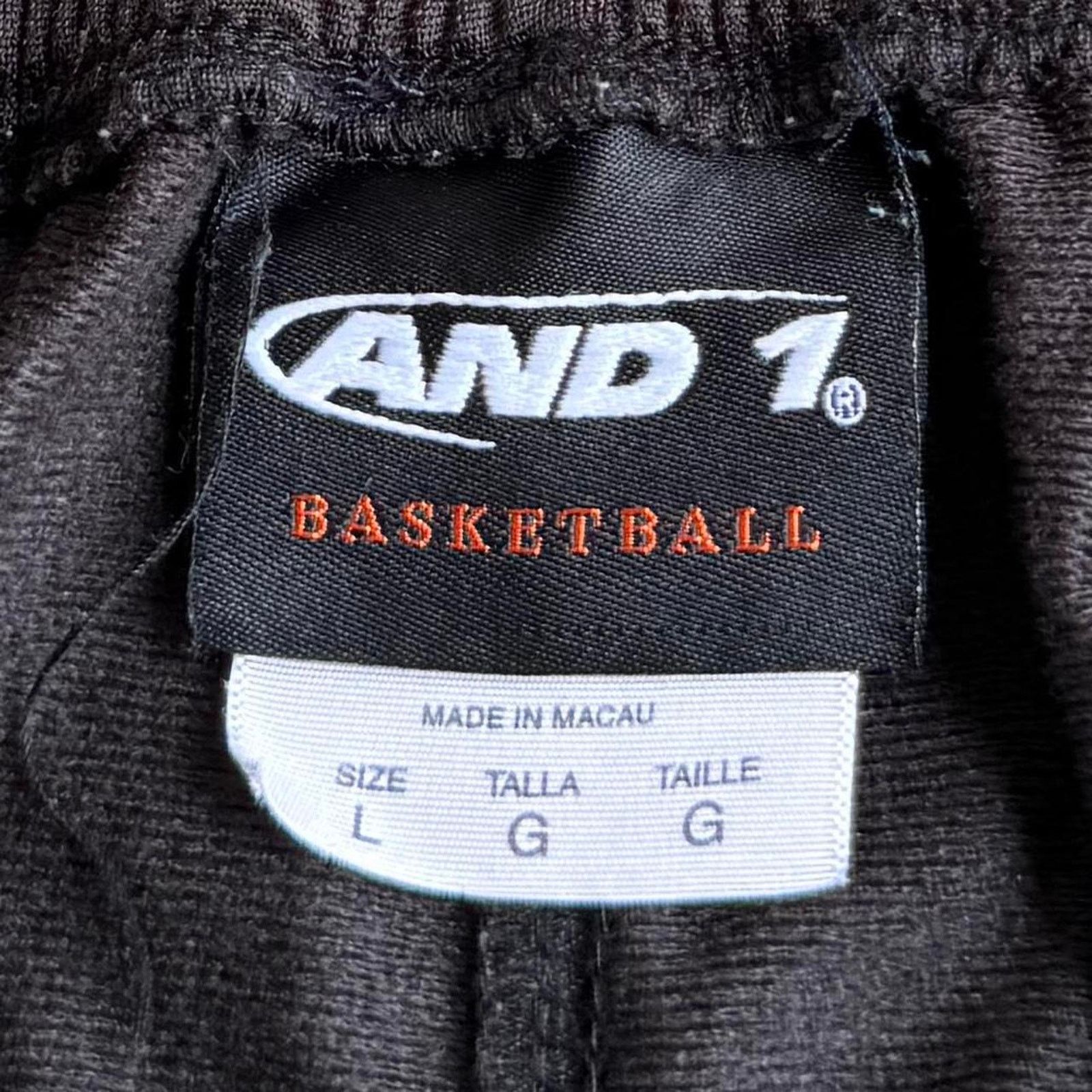 Japanese Brand × Vintage Vintage Y2K Baggy AND1 Basketball Opium Breakaway Sweatpants Size US 38 / EU 54 - 4 Thumbnail