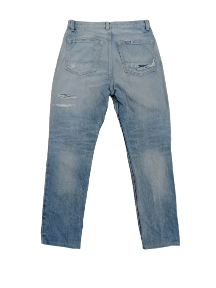 Japanese Brand Mcphee Tomorrowland Distressed Jeans Japanese Brand Size US 29 - 3 Thumbnail