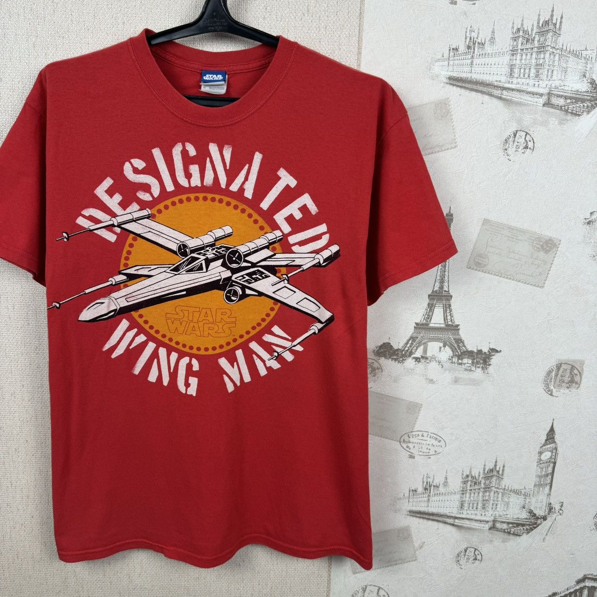 Star Wars Vintage Star Wars T shirt Resignated Wing Man X Wing Red L Size US L / EU 52-54 / 3 - 8 Thumbnail