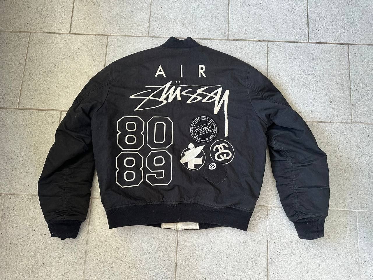 Stussy X Nike Reversible Varsity Jacket | Grailed