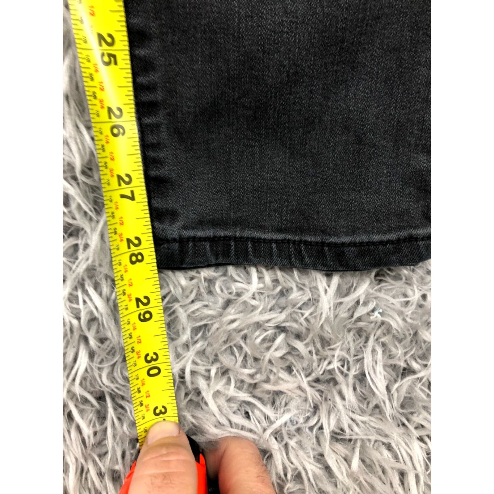 Vintage Sonoma Jeans Womens Skinny Size 12 Dark Wash Black Size 34" / US 12 / IT 48 - 3 Thumbnail