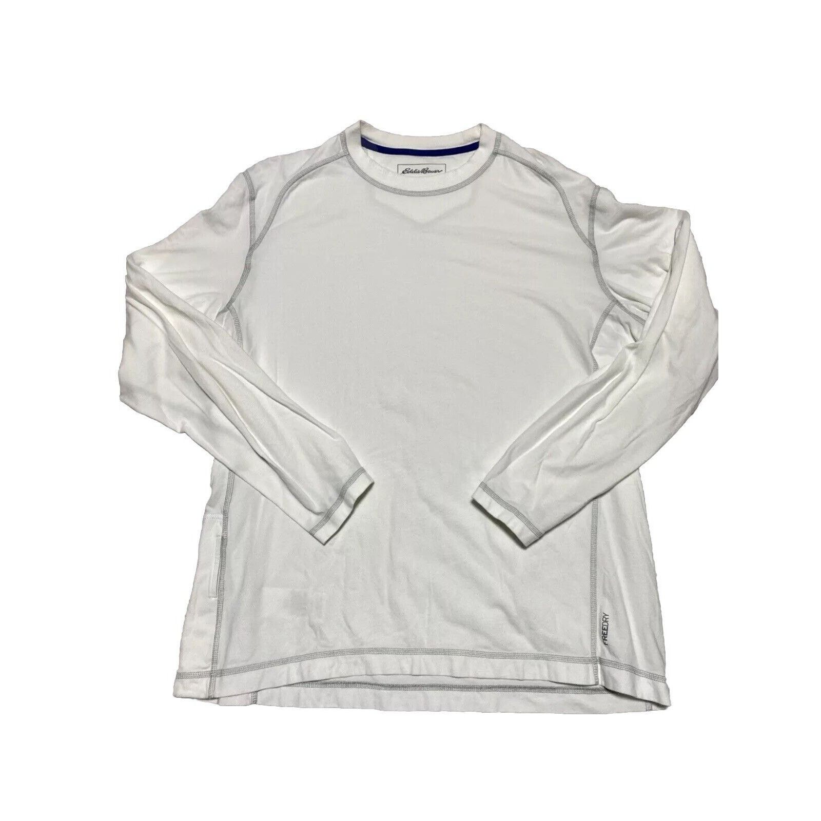 Eddie Bauer Eddie Bauer Shirt Mens Large White Travex Free Dry Grailed