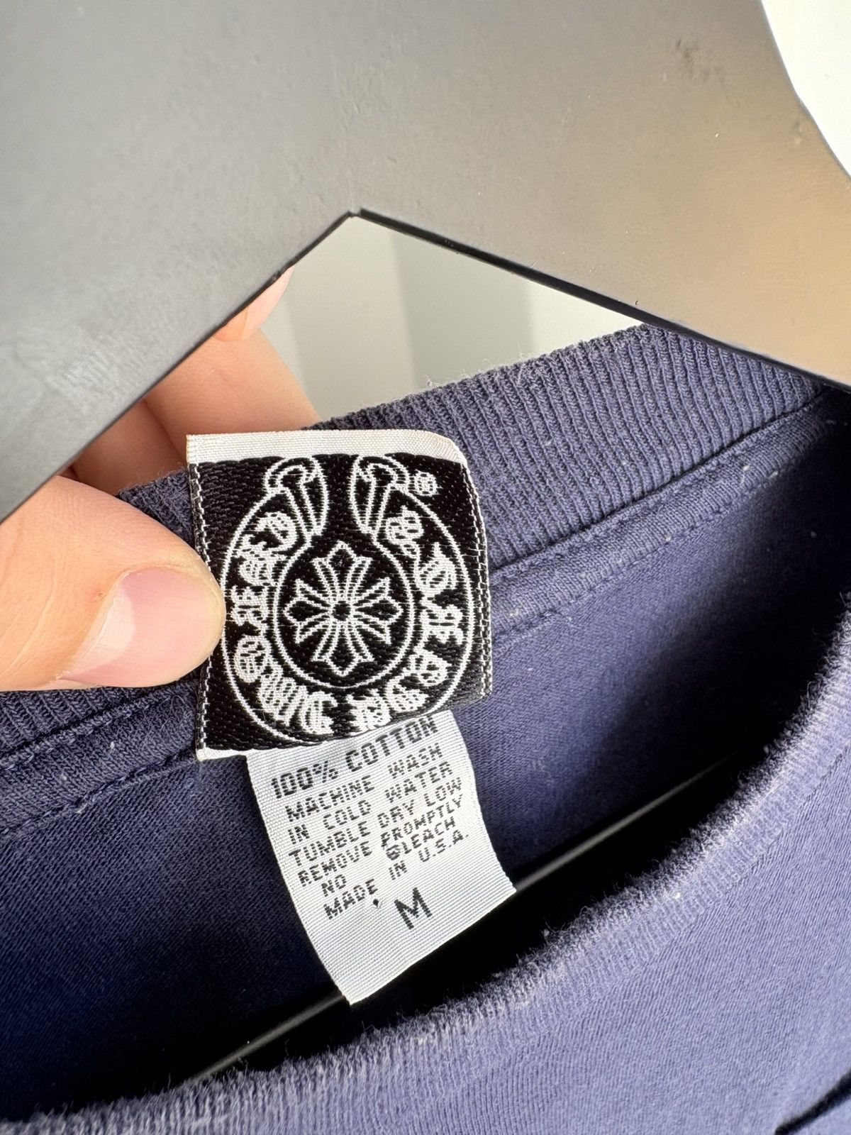 Chrome Hearts Vintage Chrome Hearts USA Flag Logo Long Sleeve Size US M / EU 48-50 / 2 - 7 Thumbnail