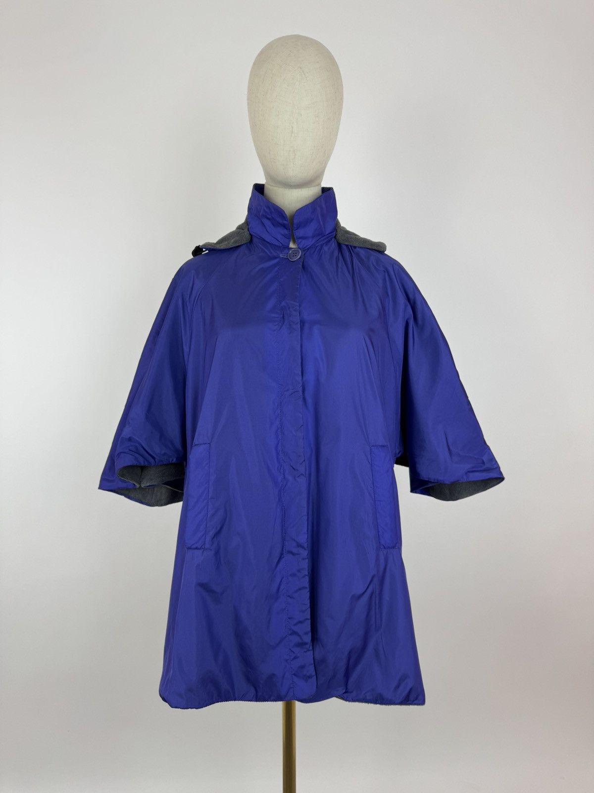 Aspesi × Vintage ASPESI VINTAGE Rain hooded PONCHO COAT Cape Womens size 14 Size L / US 10 / IT 46 - 2 Thumbnail