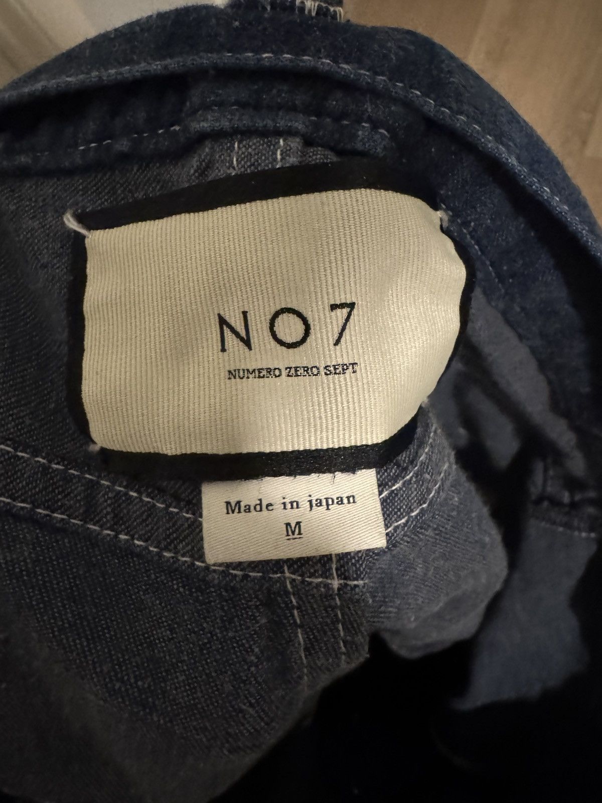 Japanese Brand NO7 Japanese Denim Size US 32 / EU 48 - 3 Thumbnail